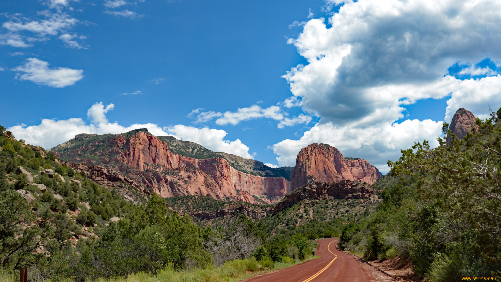 природа, дороги, простор