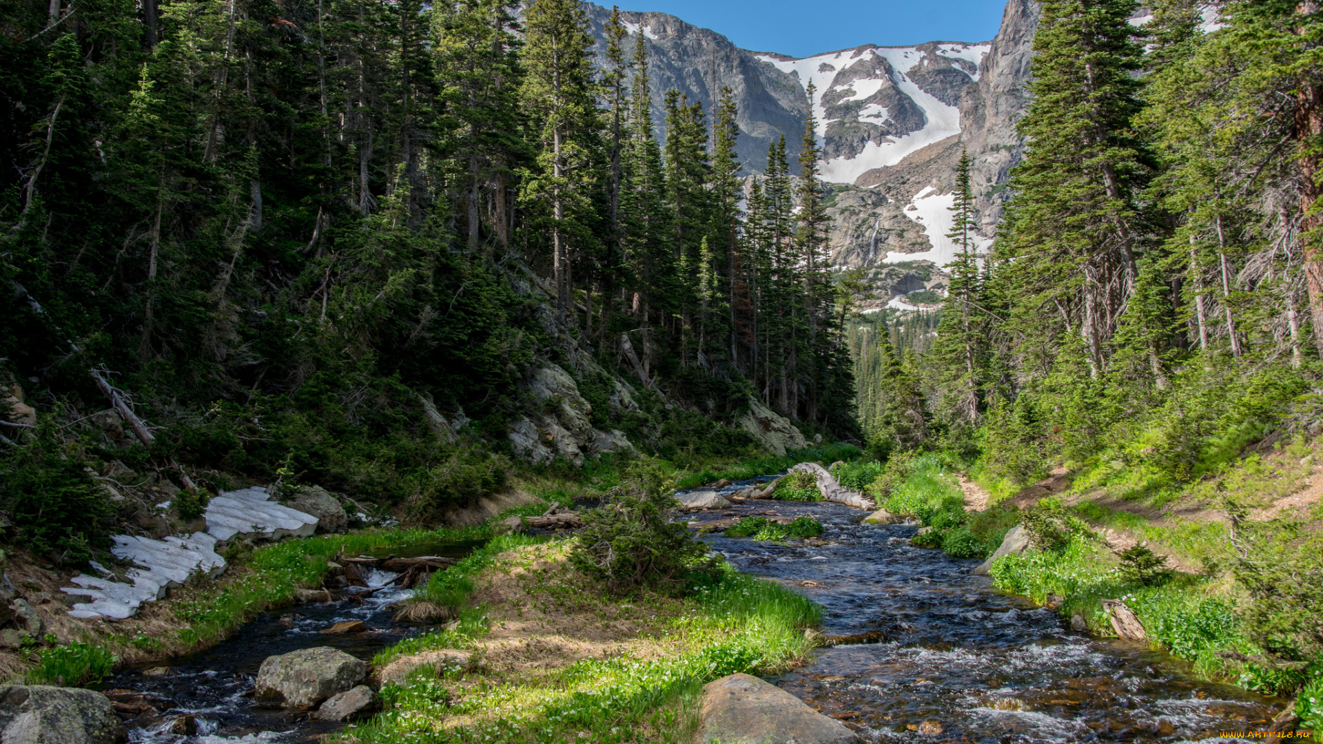 природа, горы, простор