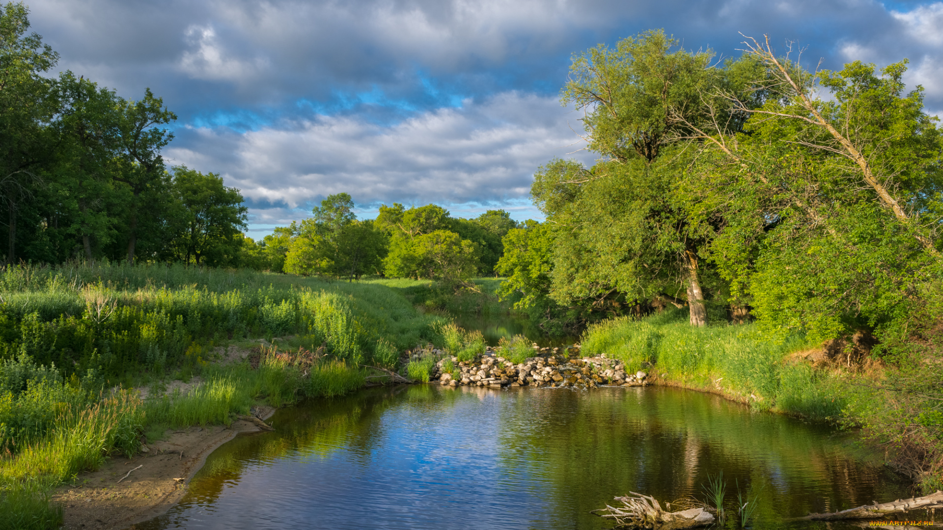 природа, реки, озера, простор