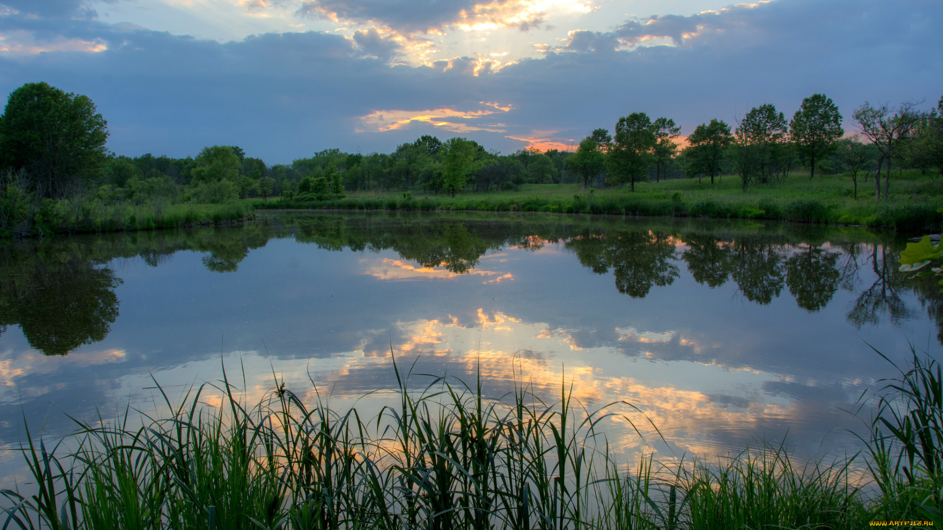 природа, реки, озера, простор