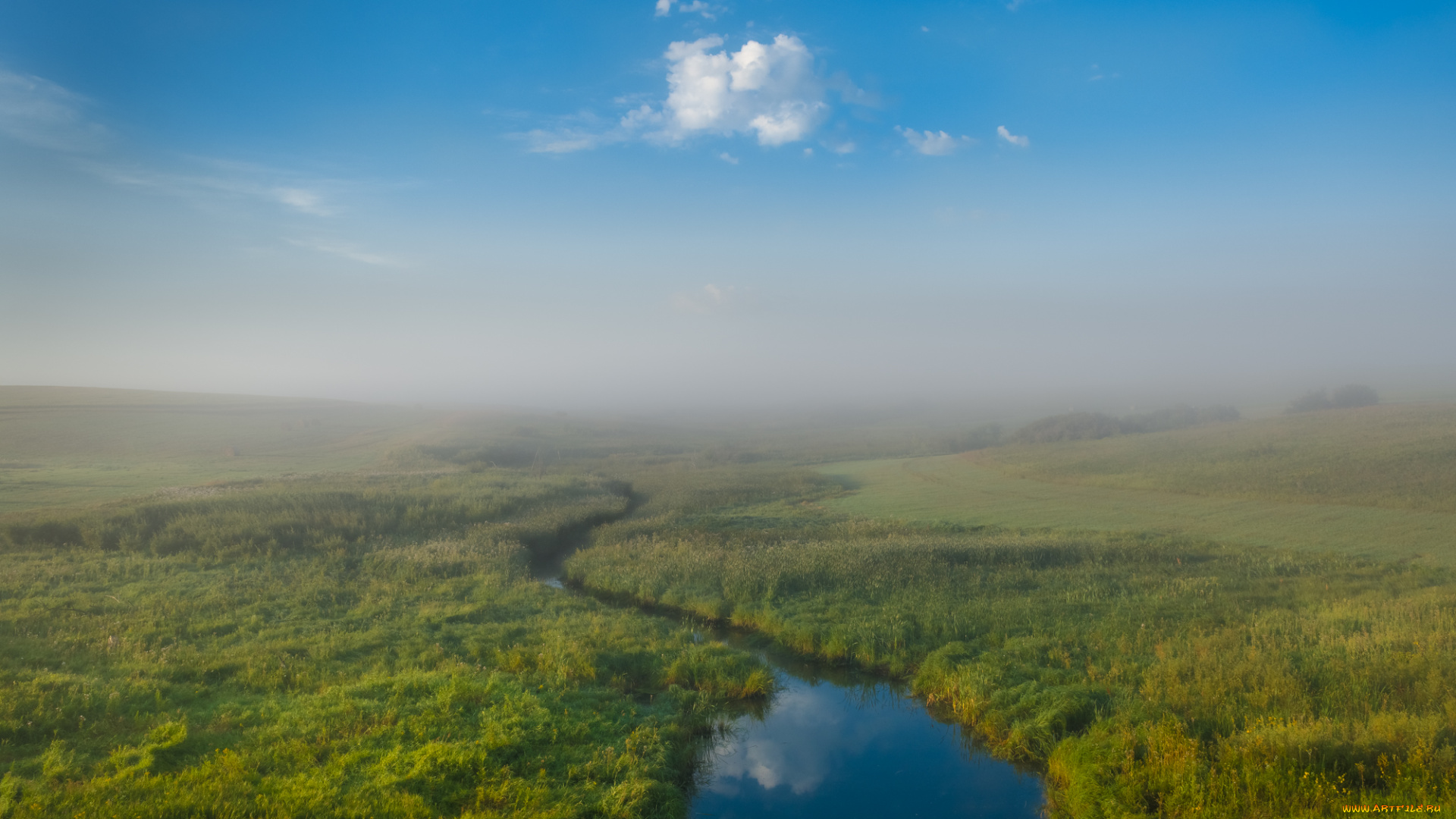 природа, реки, озера, простор