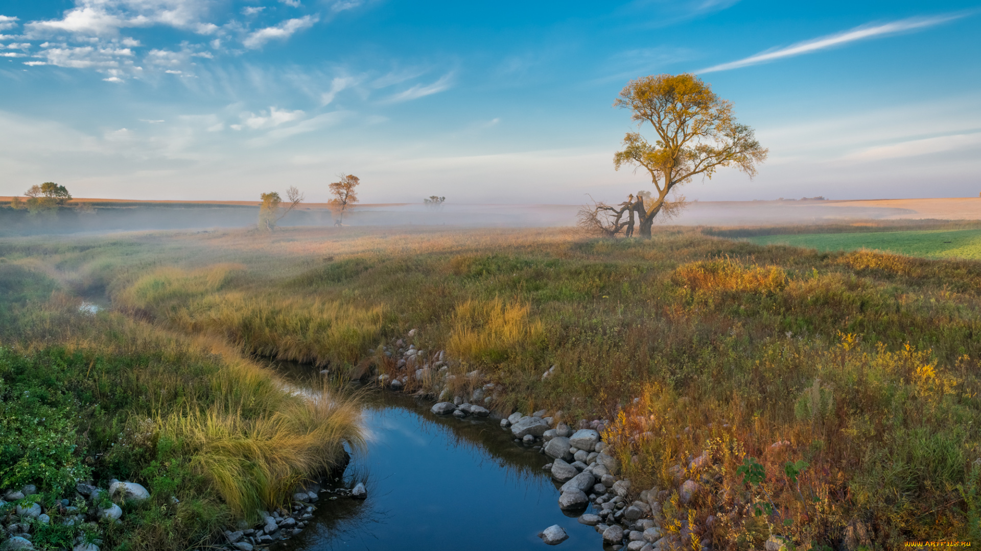 природа, реки, озера, простор