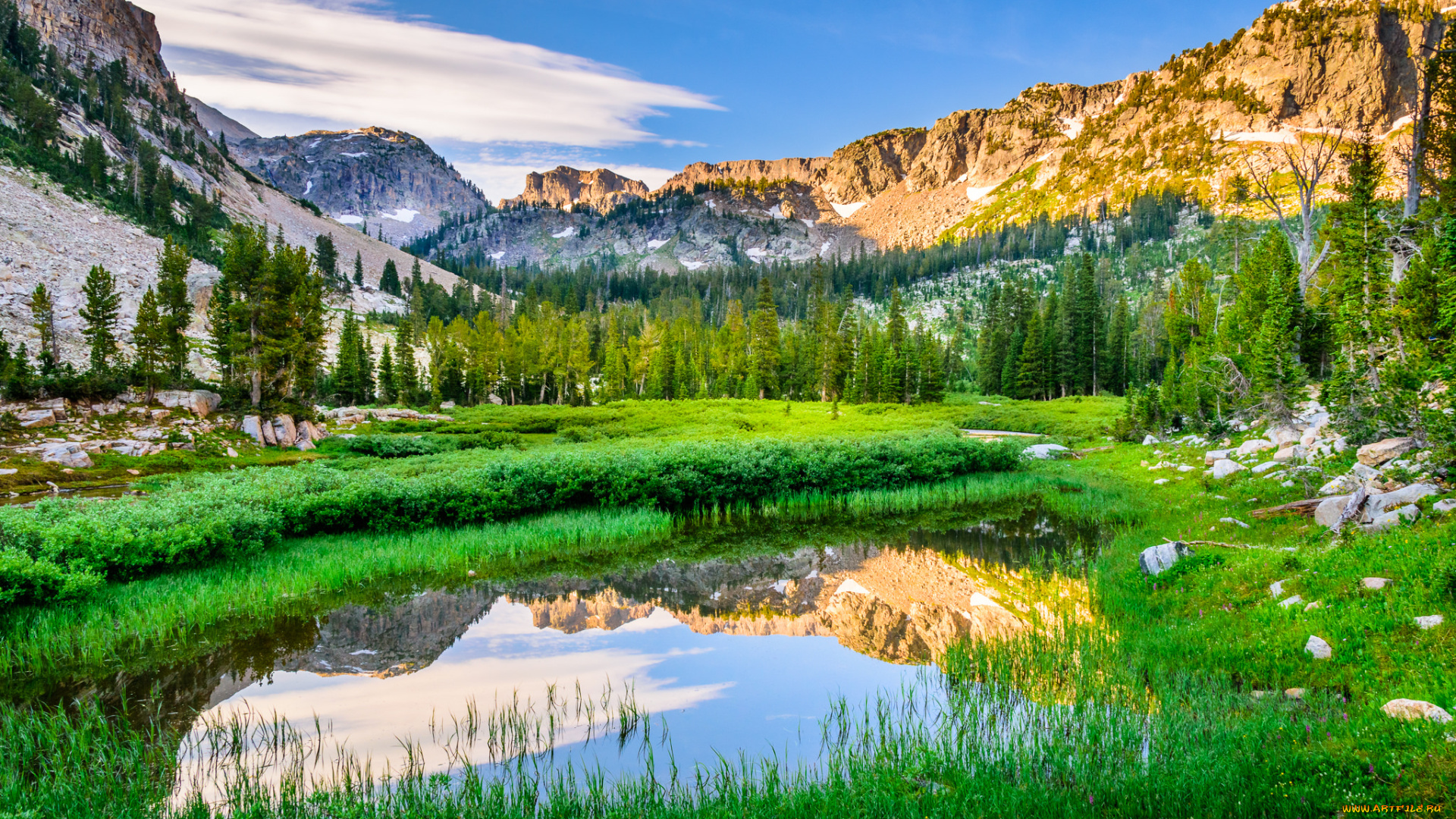 природа, реки, озера, простор