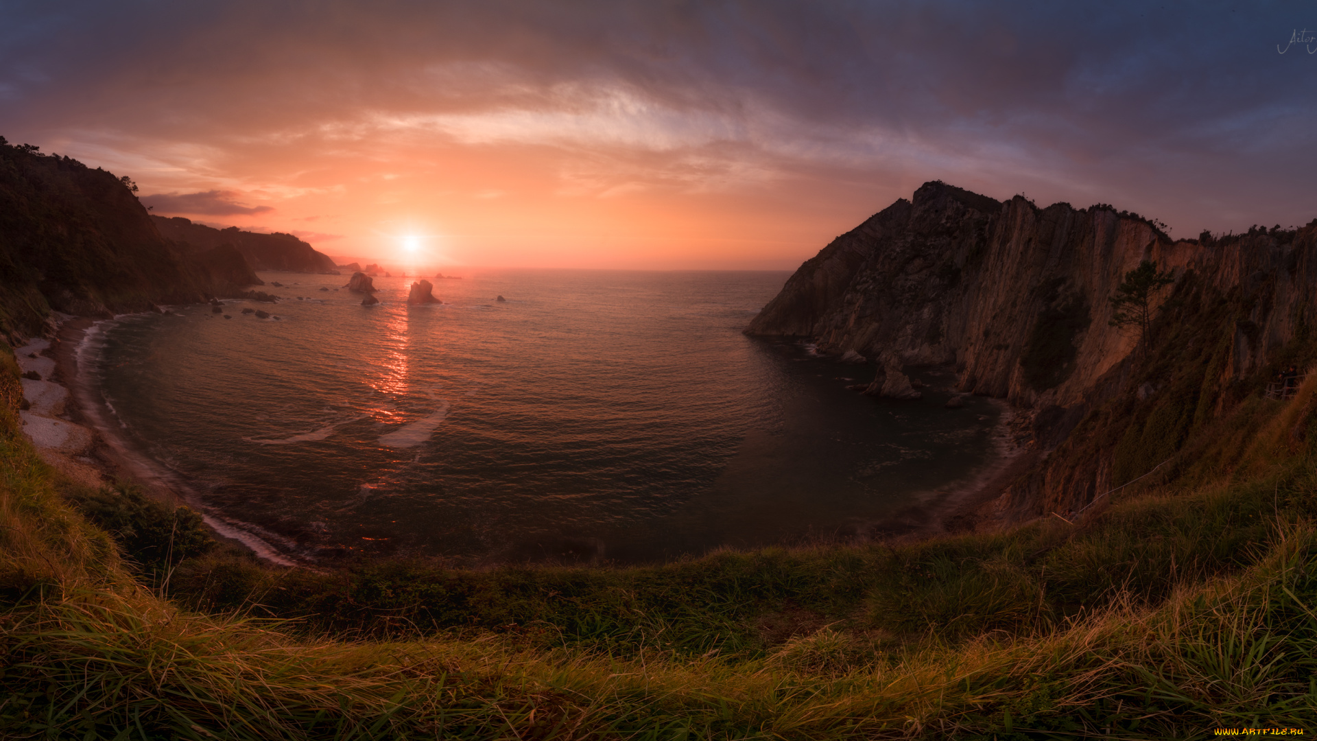 природа, восходы, закаты, простор