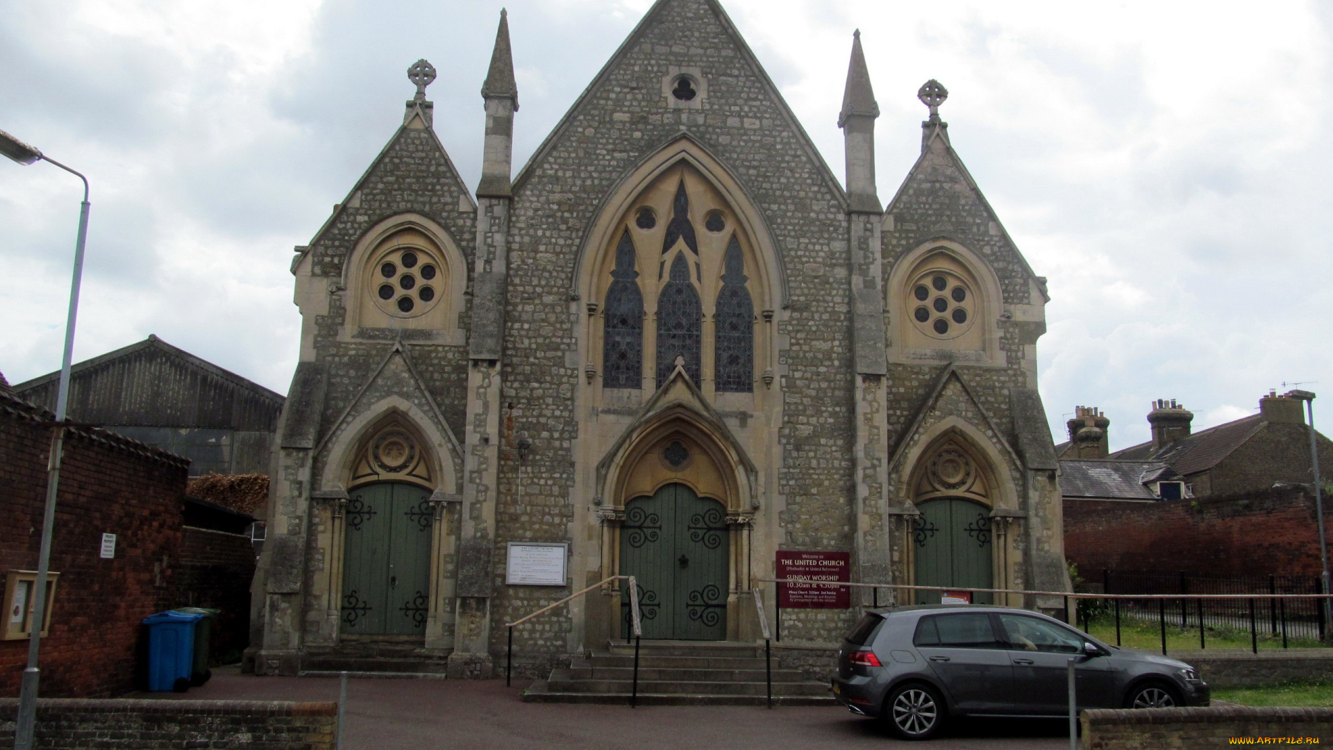 small, church, faversham, kent, uk, города, -, католические, соборы, , костелы, , аббатства, small, church
