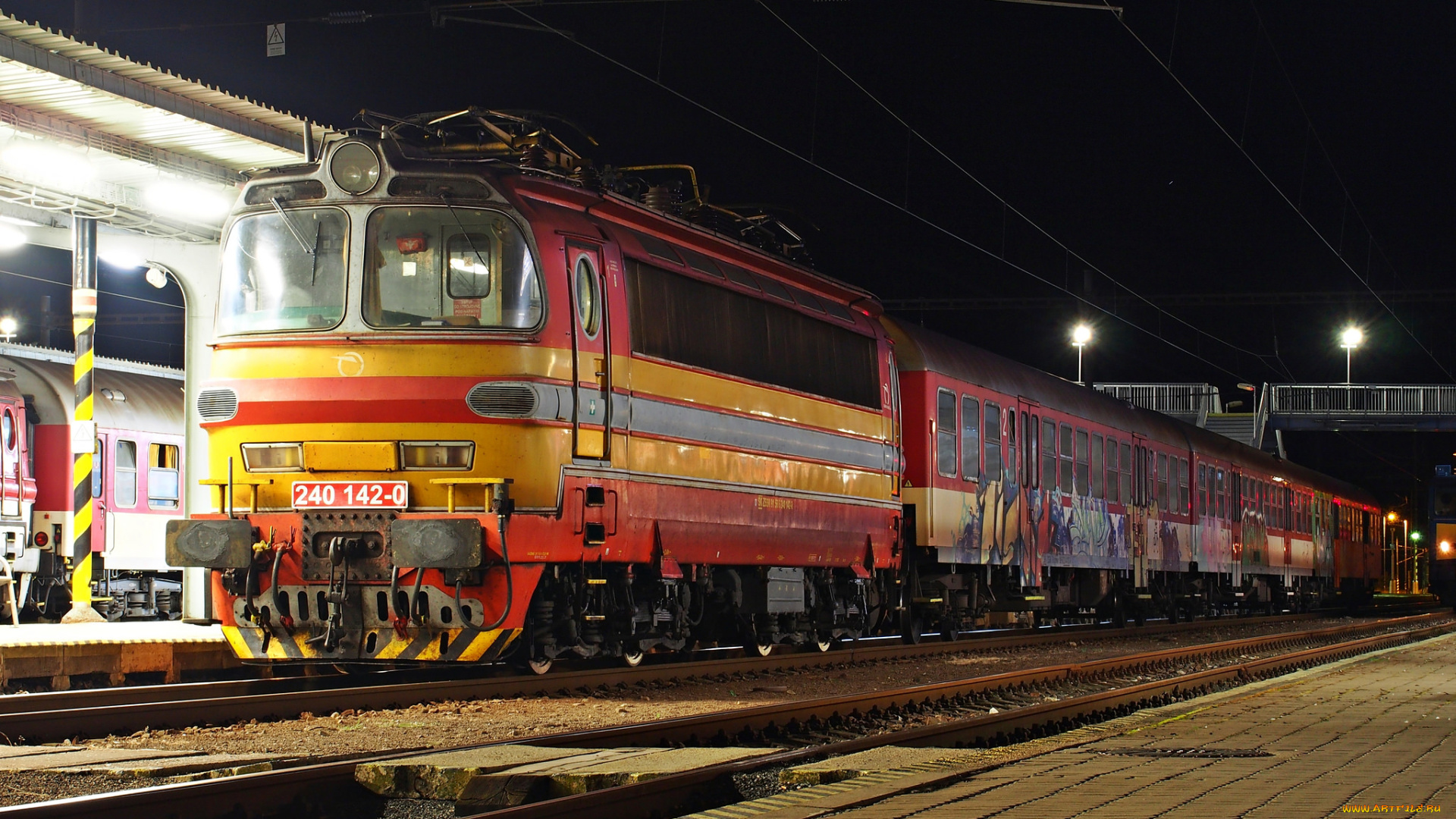 техника, электровозы, состав, локомотив