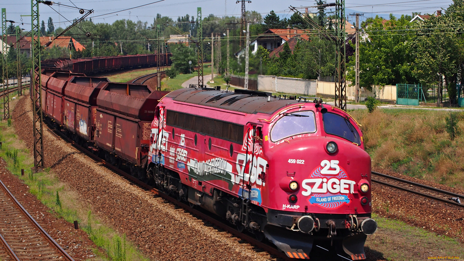 техника, поезда, состав, локомотив