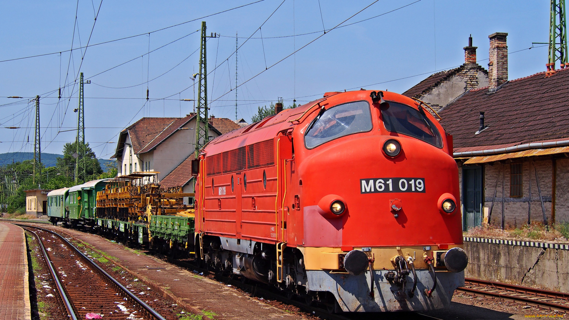 техника, поезда, состав, локомотив