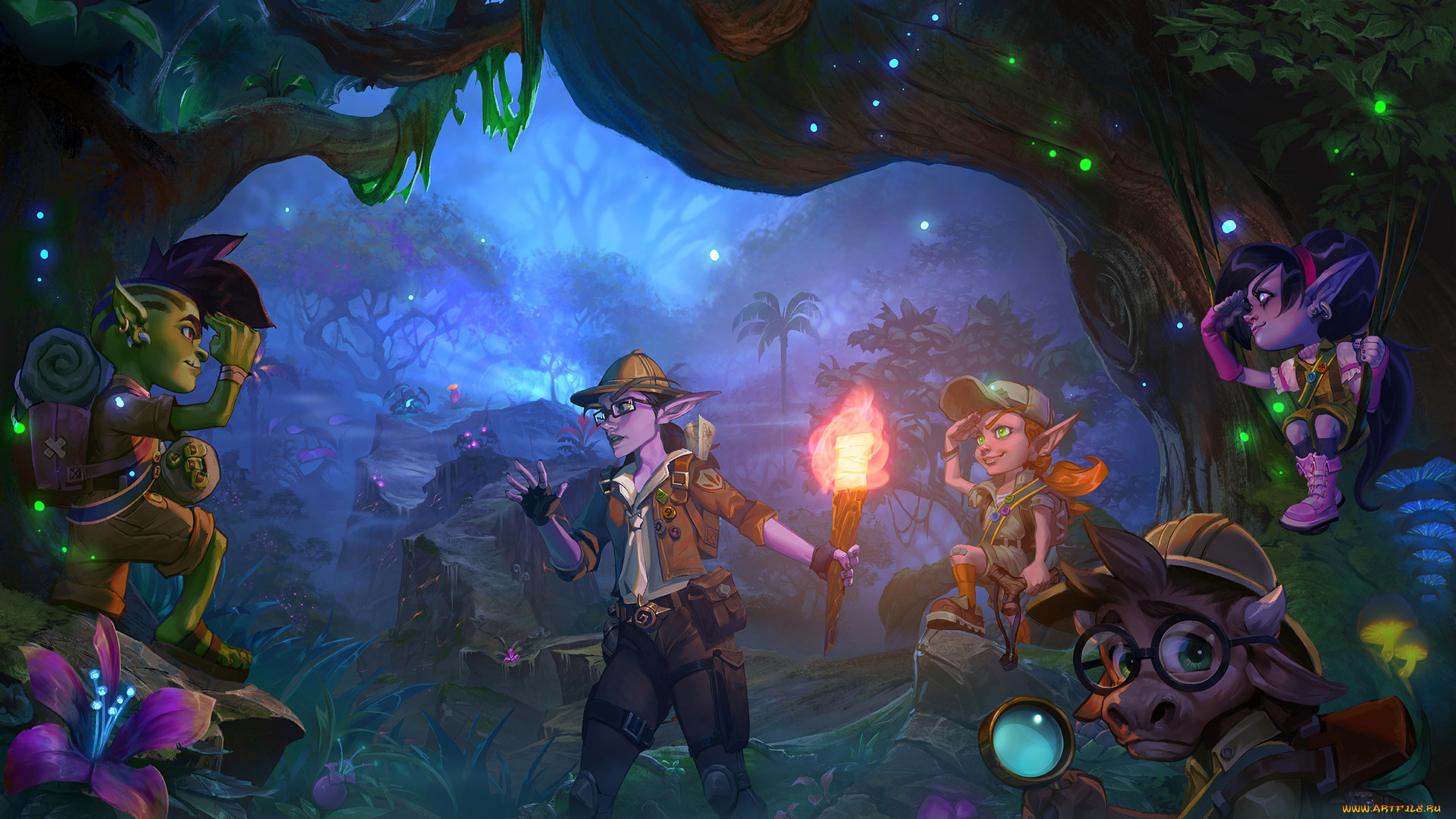 видео, игры, hearthstone, , journey, to, un`goro, онлайн, ролевая, journey, to, un'goro