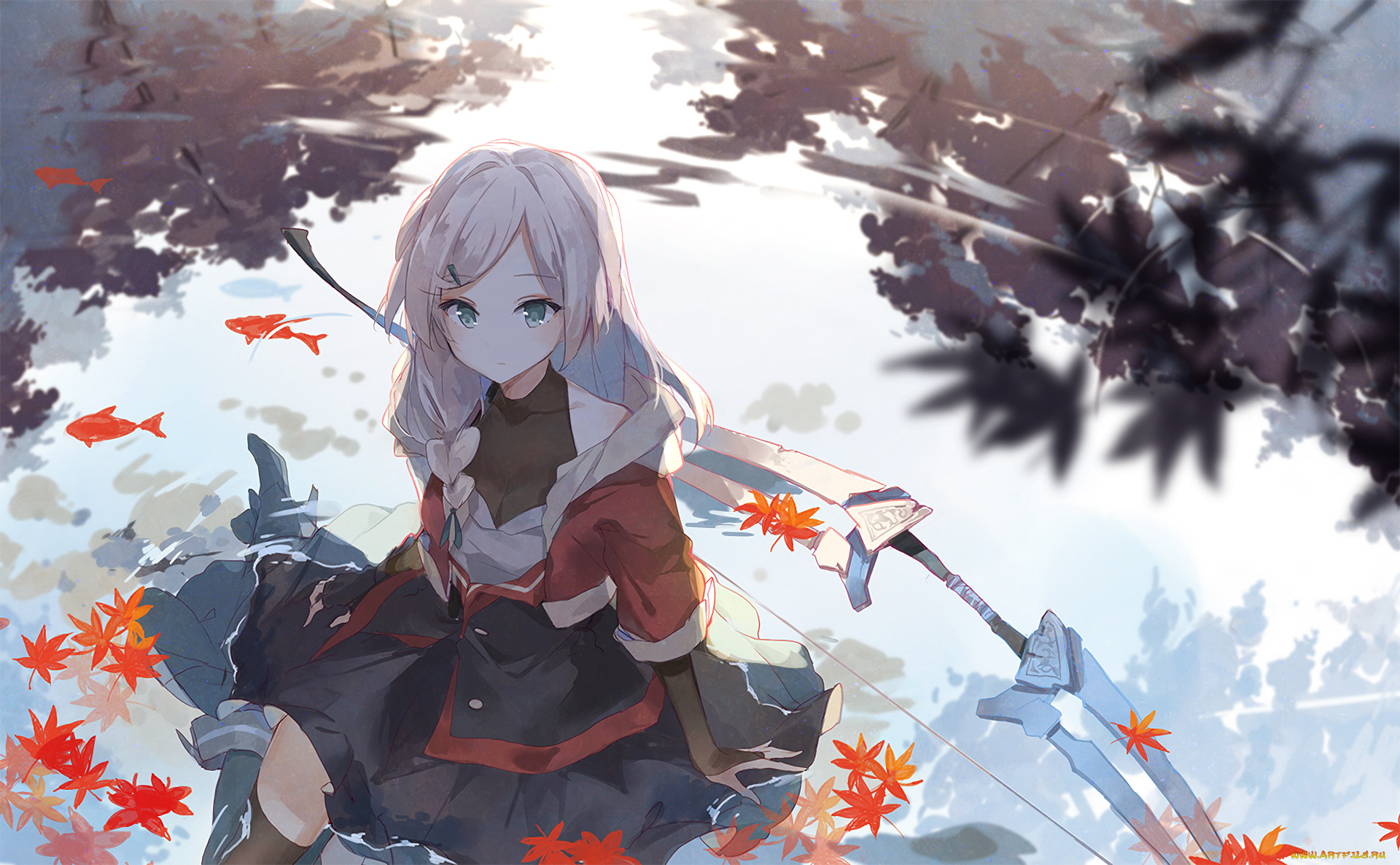 аниме, unknown, , другое, , девушка