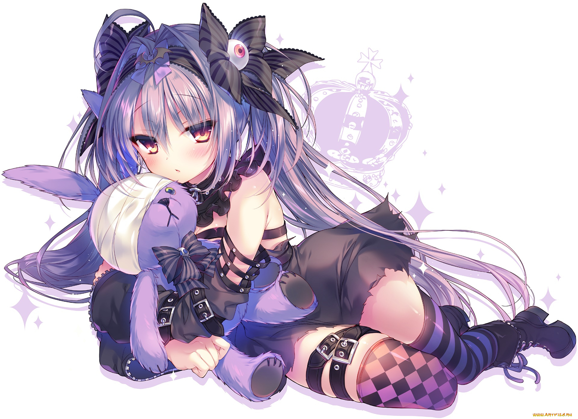 аниме, unknown, , другое, , фон, взгляд, девушка