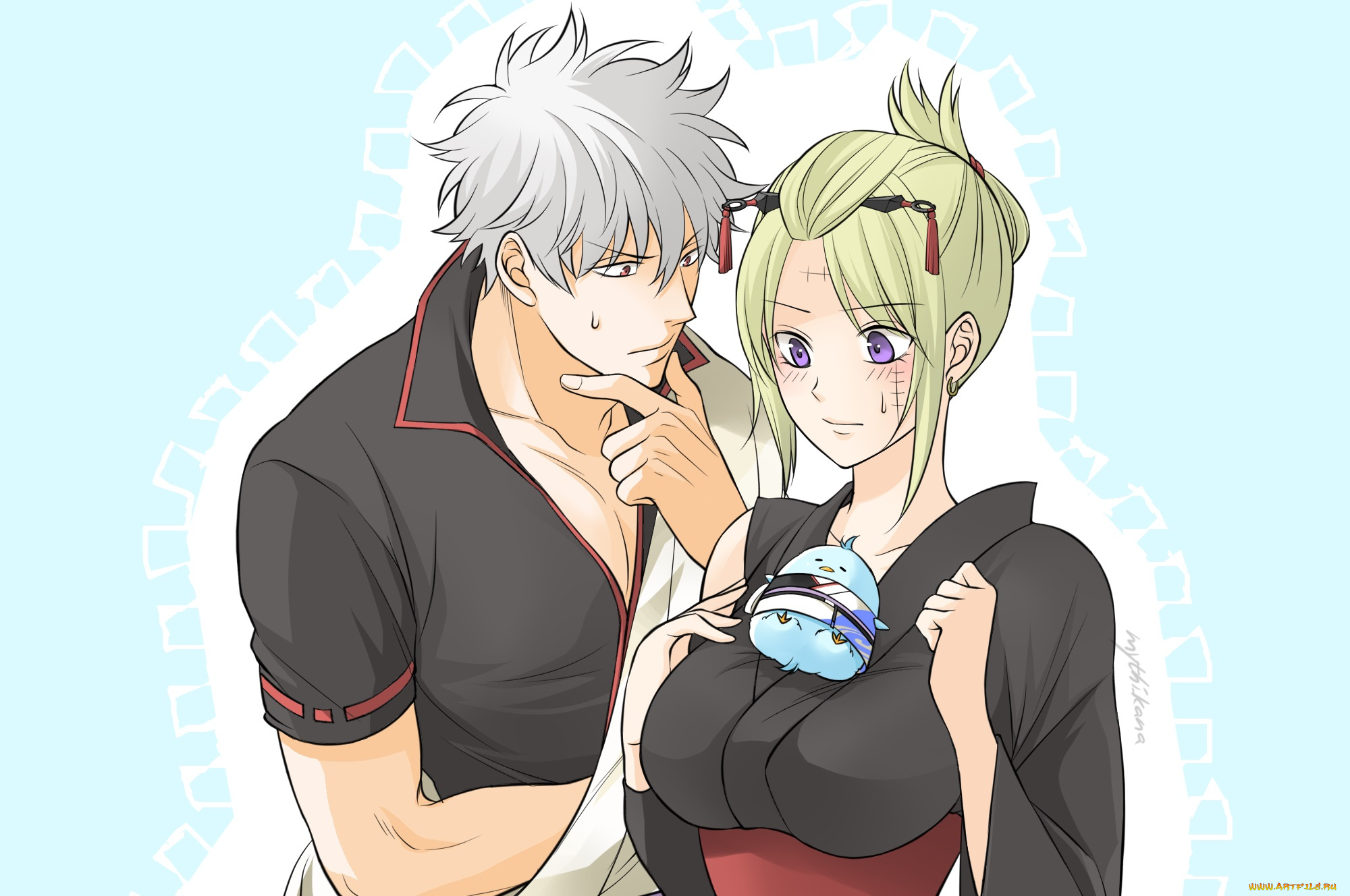 аниме, gintama, гинтама