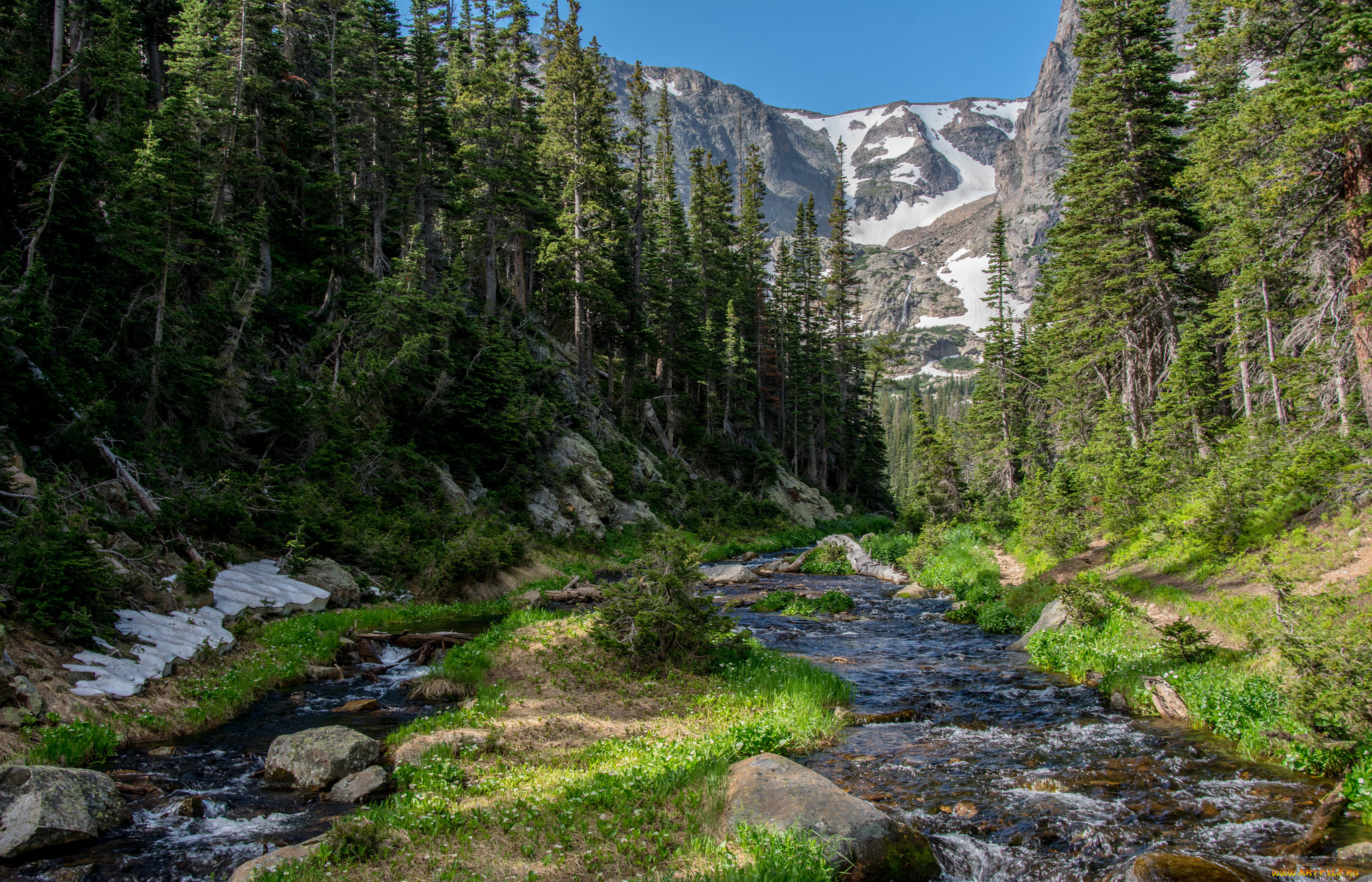 природа, горы, простор