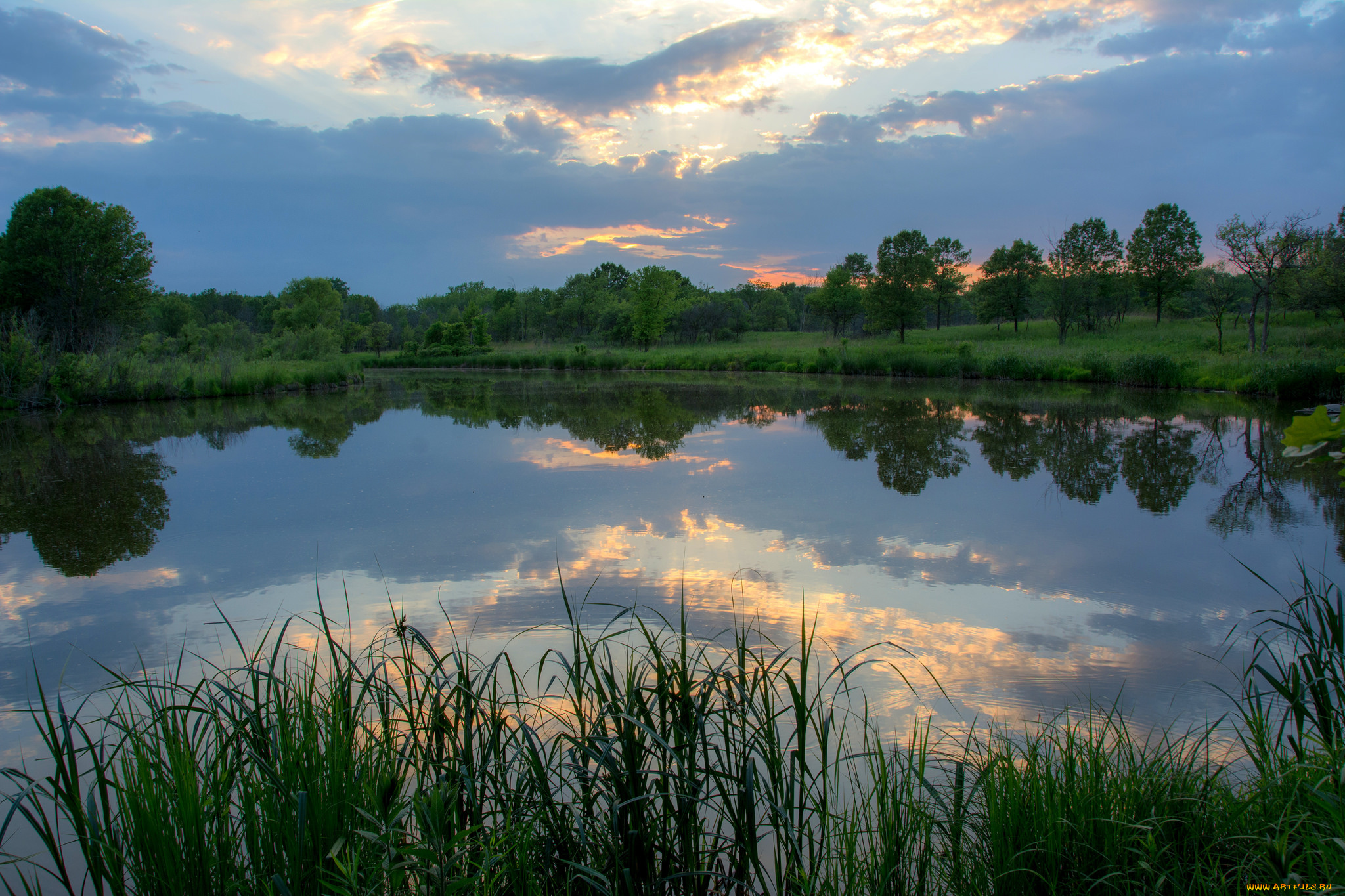 природа, реки, озера, простор