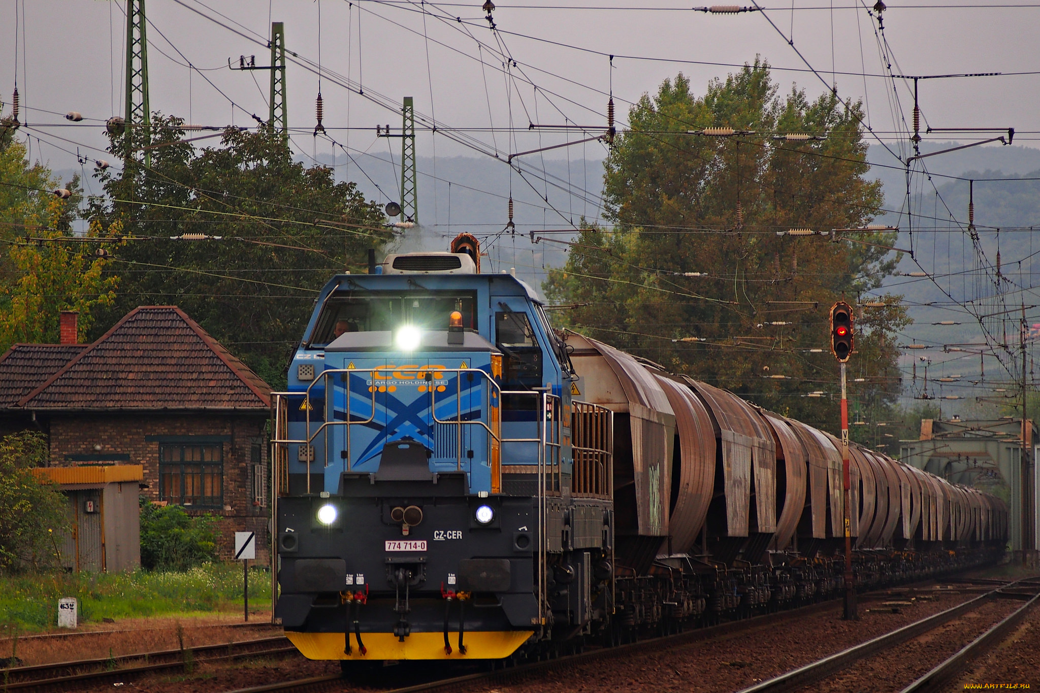 техника, поезда, состав, локомотив