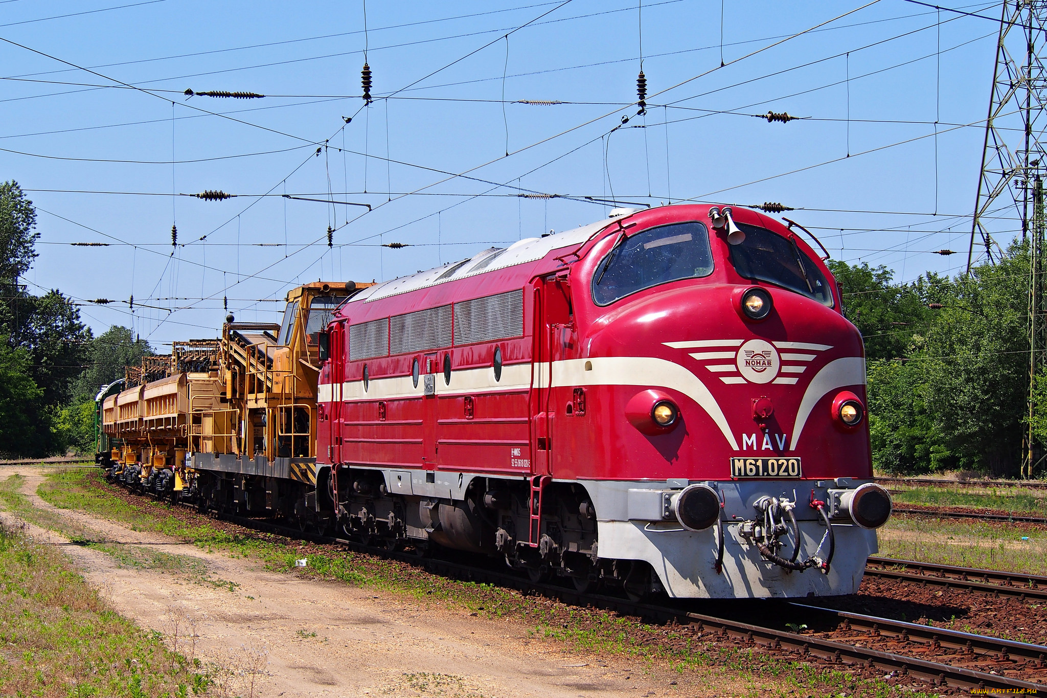 техника, поезда, состав, локомотив