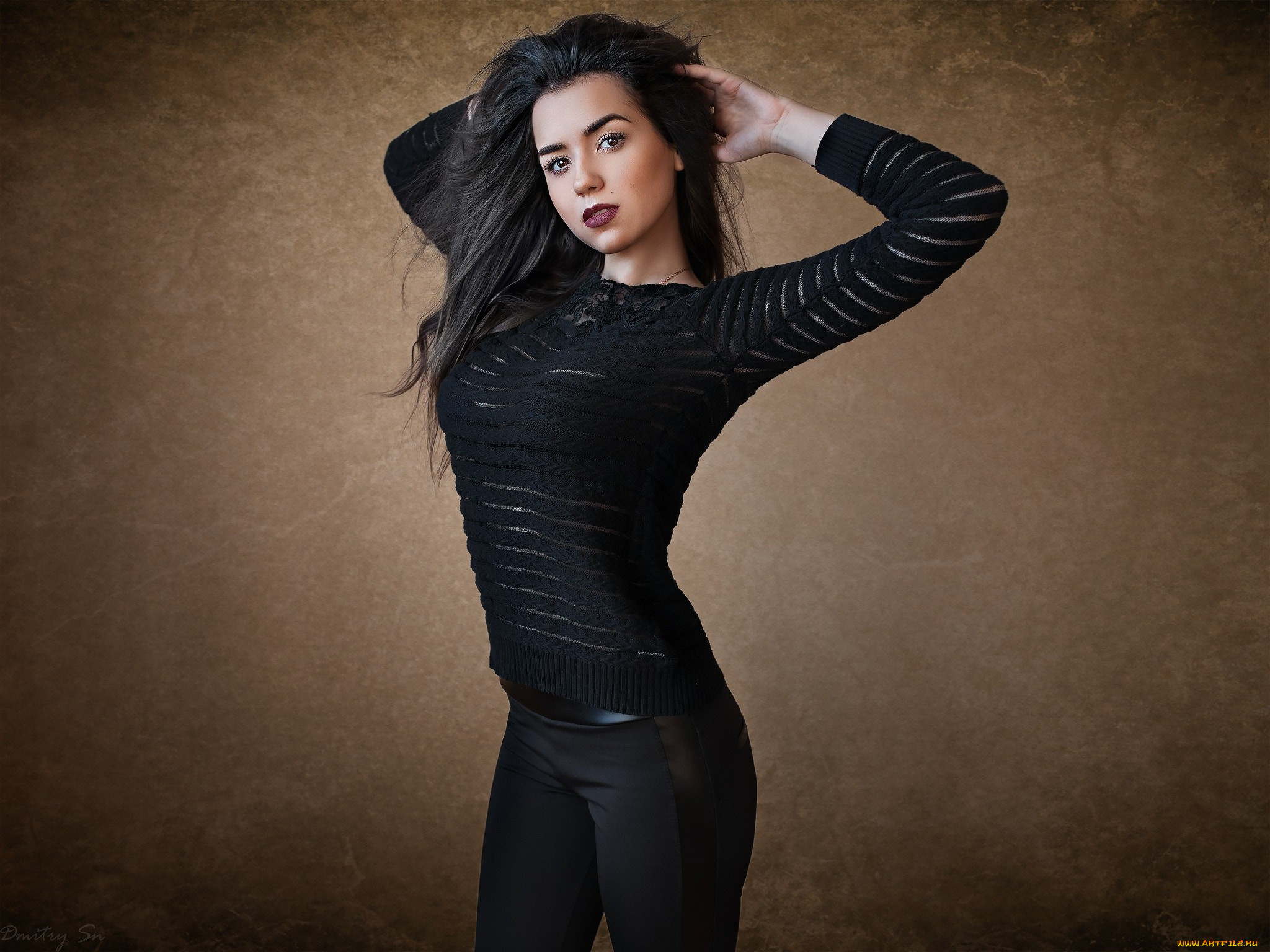 девушка, девушки, -unsort, , брюнетки, темноволосые, модель