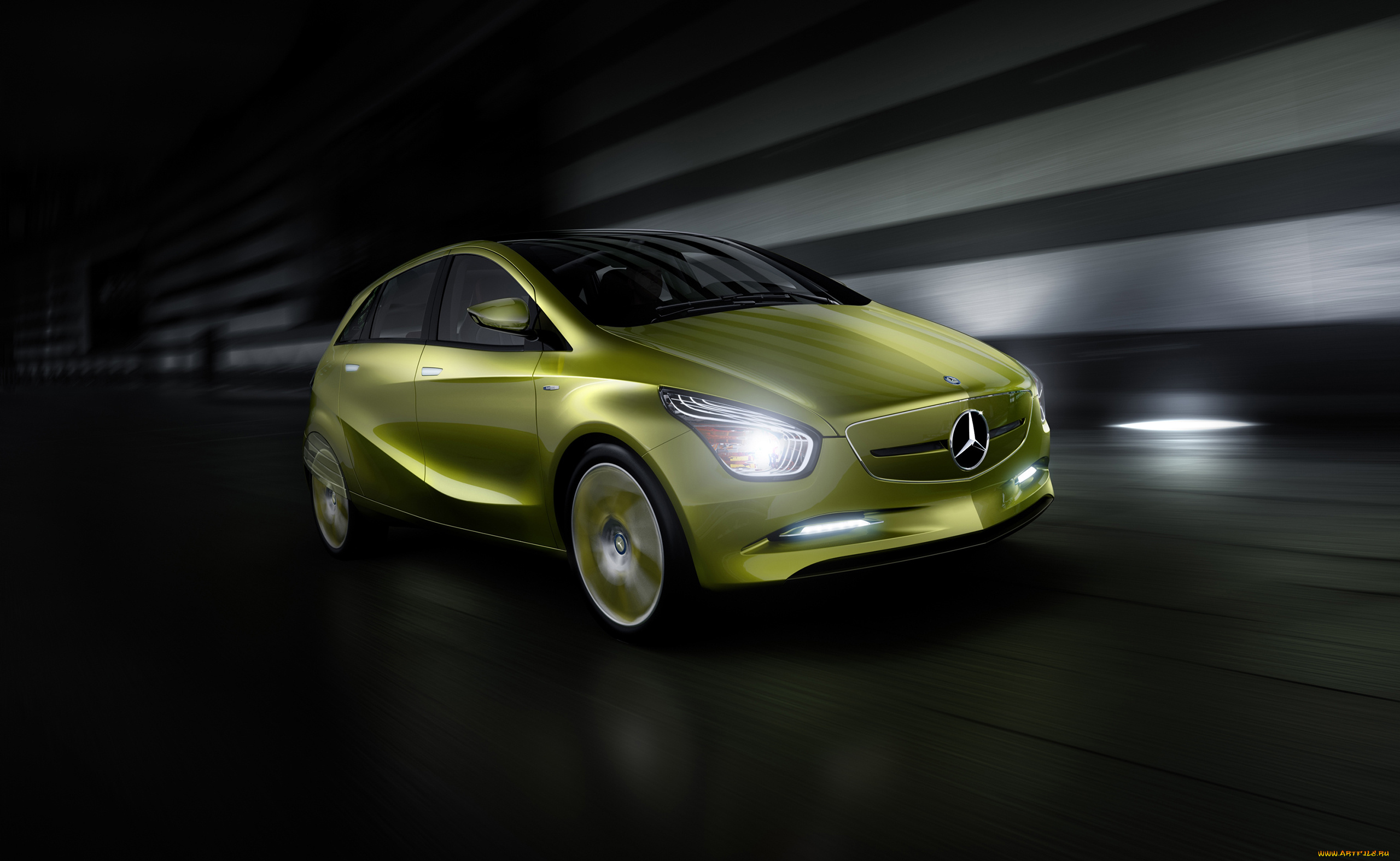 mercedes-benz, blue, zero, , e-cell, plus, concept, 2009, автомобили, mercedes-benz, 2009, zero, e-cell, plus, concept, blue