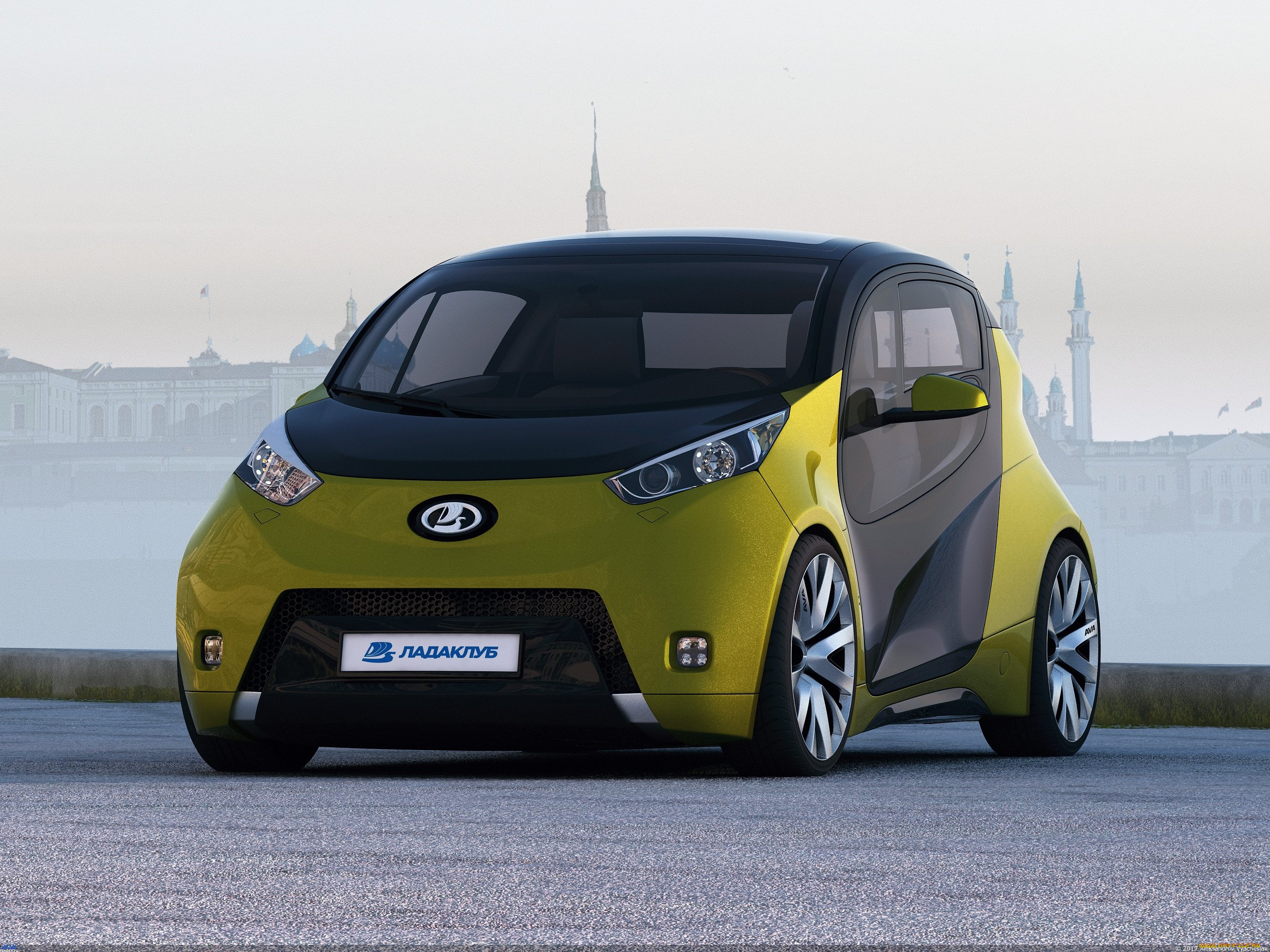 lada, compact, concept, 2017, автомобили, 3д, concept, 2017, compact, lada