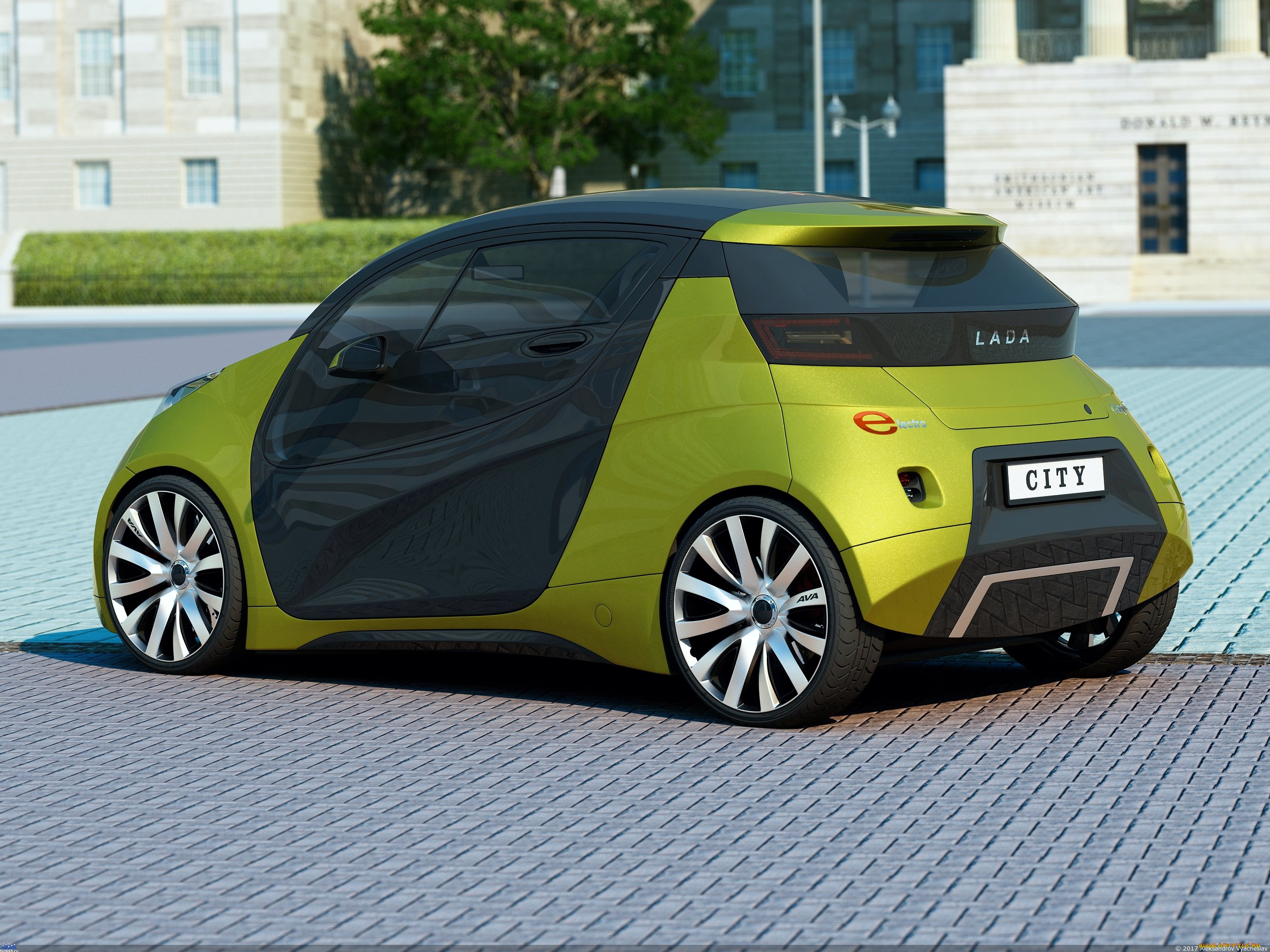 lada, compact, concept, 2017, автомобили, 3д, 2017, compact, concept, lada