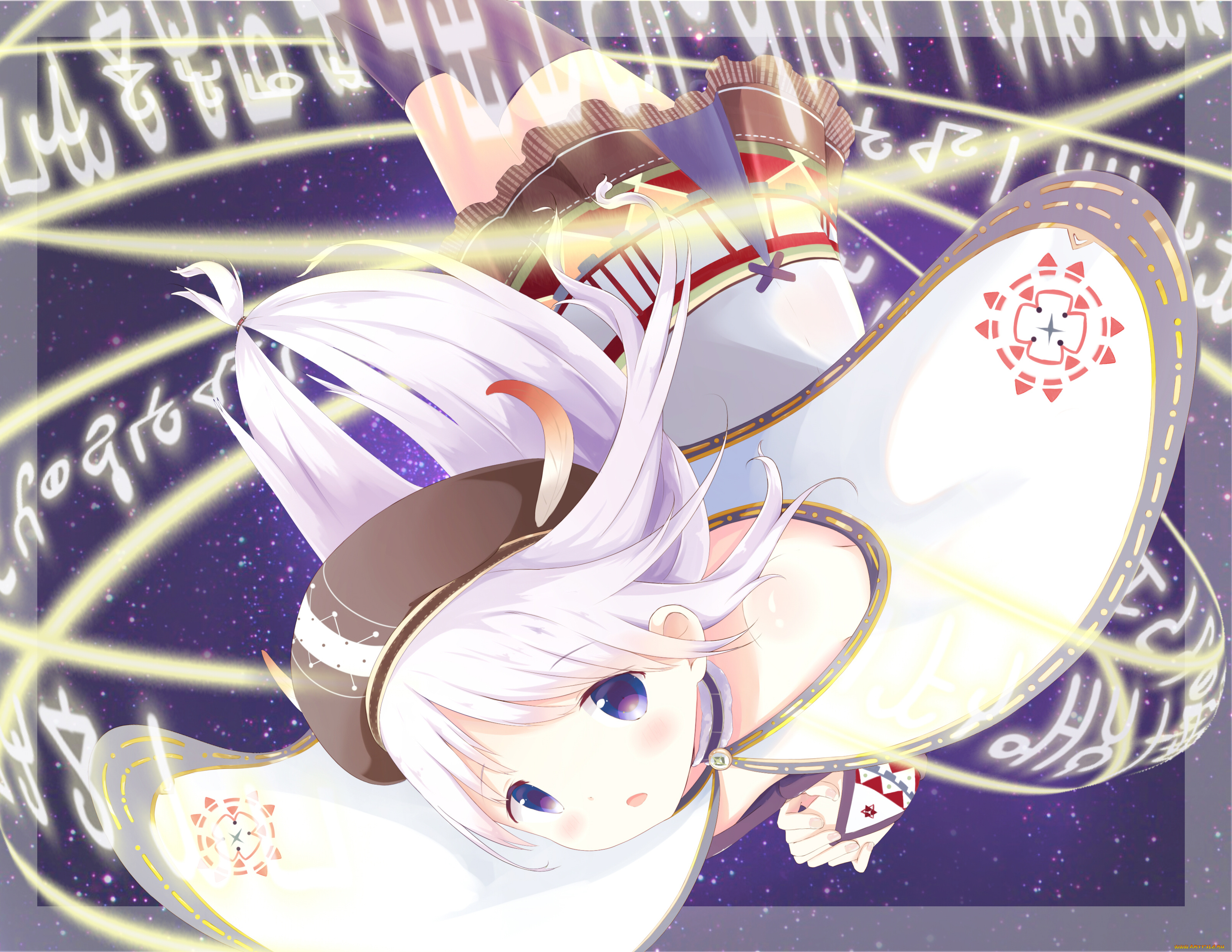 аниме, unknown, , другое, , фон, взгляд, девушка