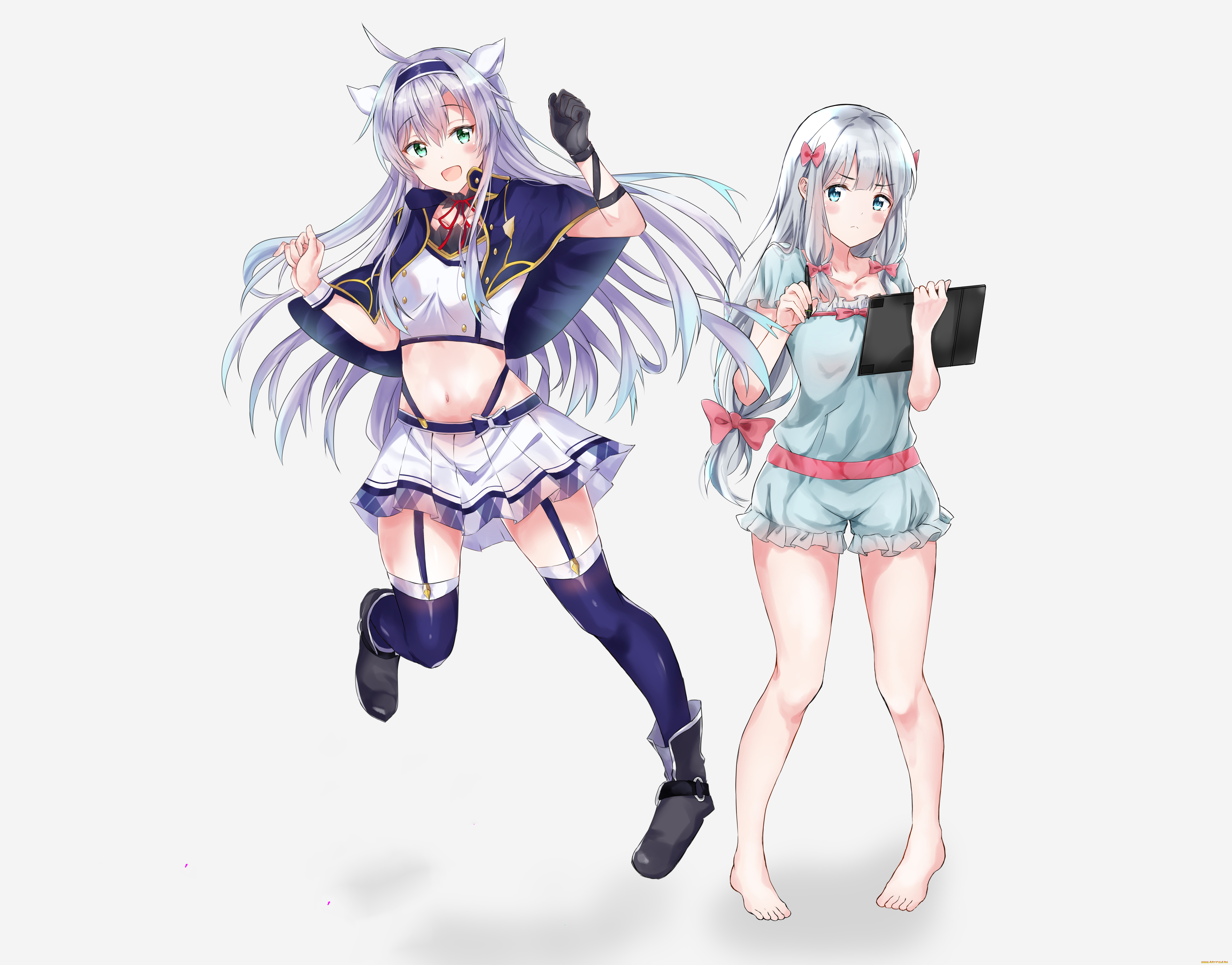 аниме, животные, , существа, фон, взгляд, девушки