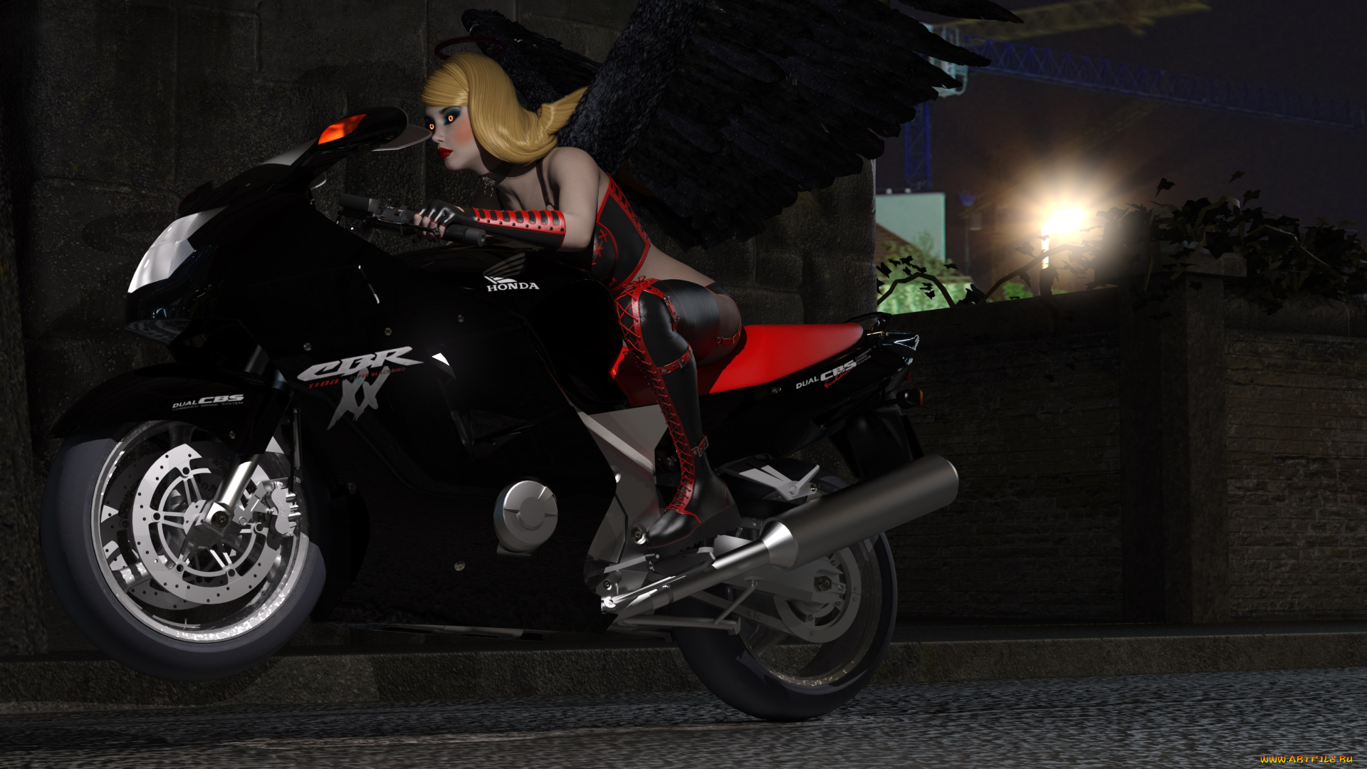 3д, графика, люди-авто, мото, , people-, car, , , moto, фон, взгляд, девушка