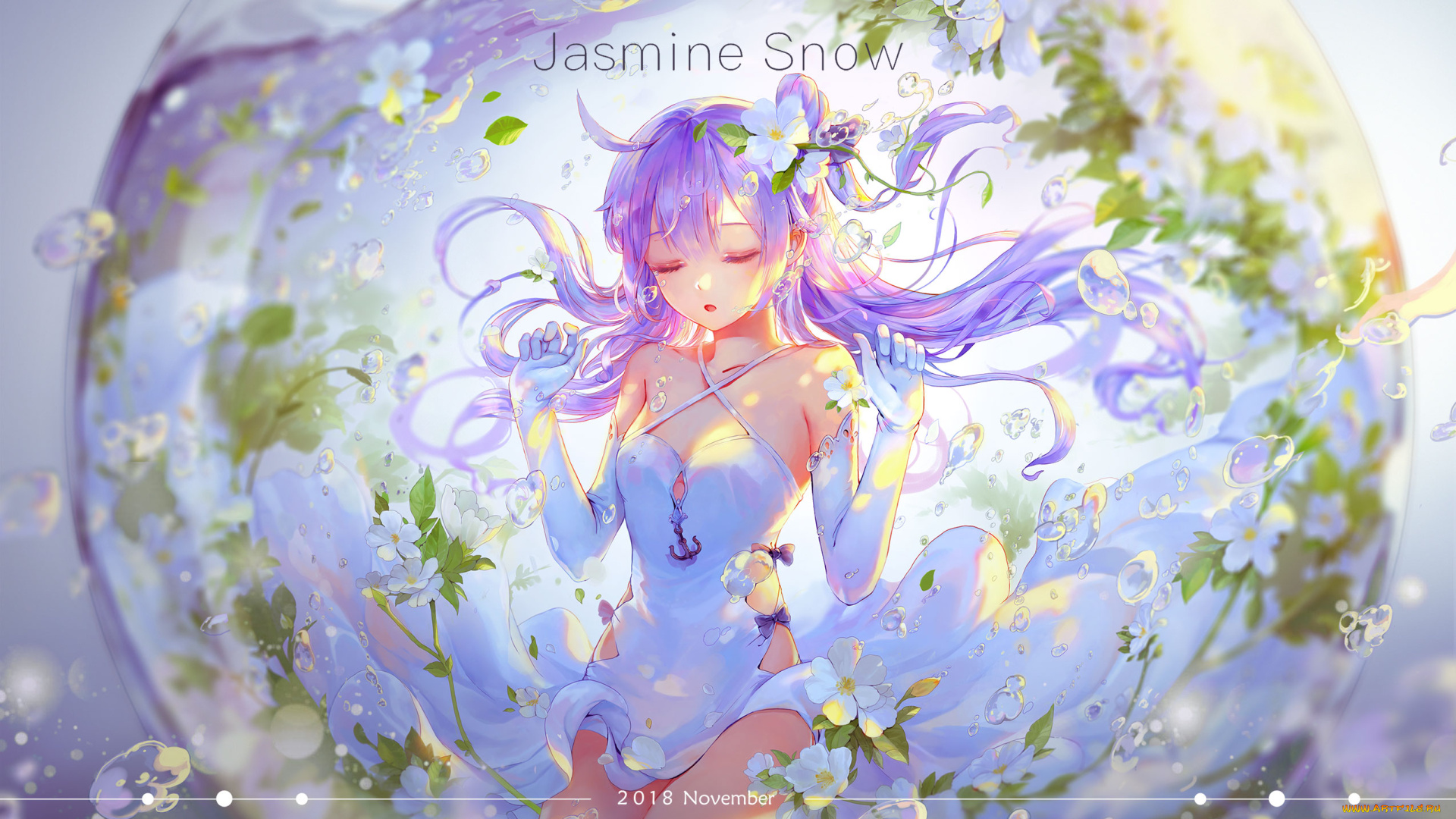 аниме, azur, lane, hms, unicorn, azur, lane