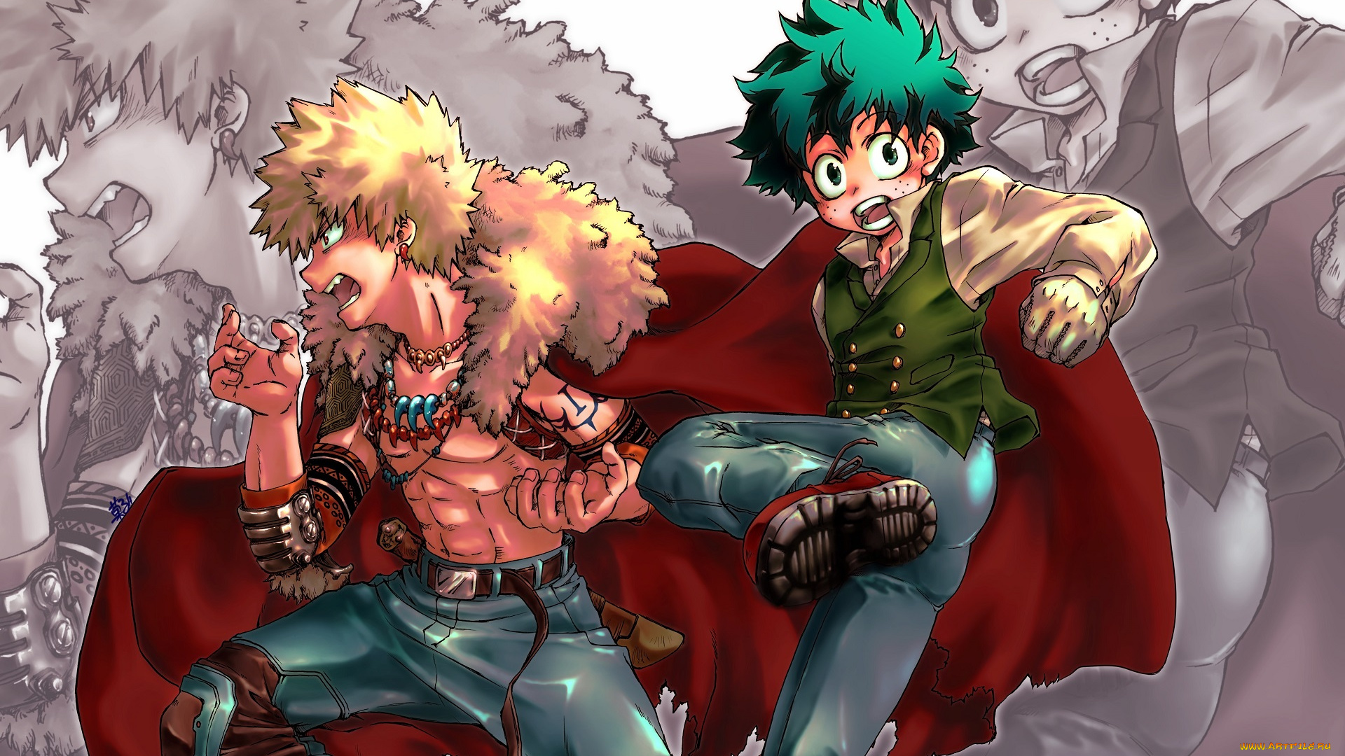 аниме, boku, no, hero, academia, моя, геройская, академия