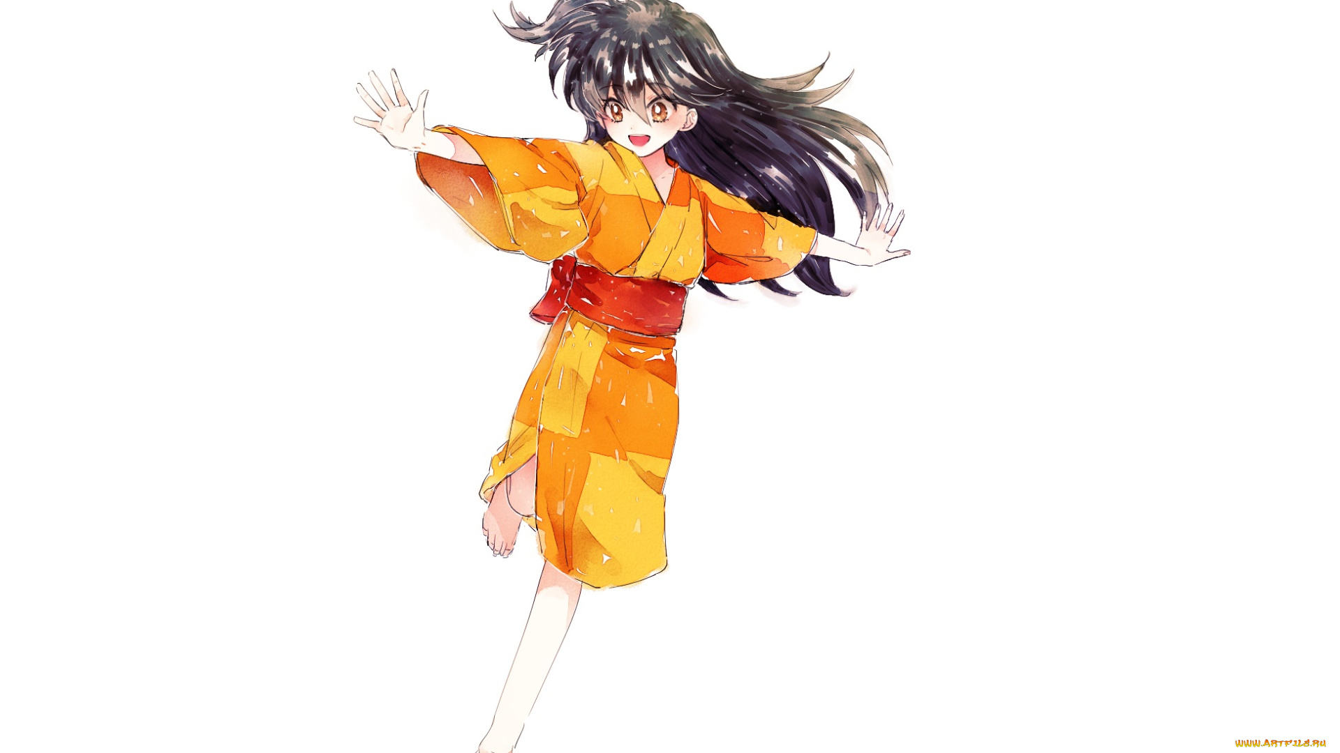 аниме, inuyasha, инуяша, рин