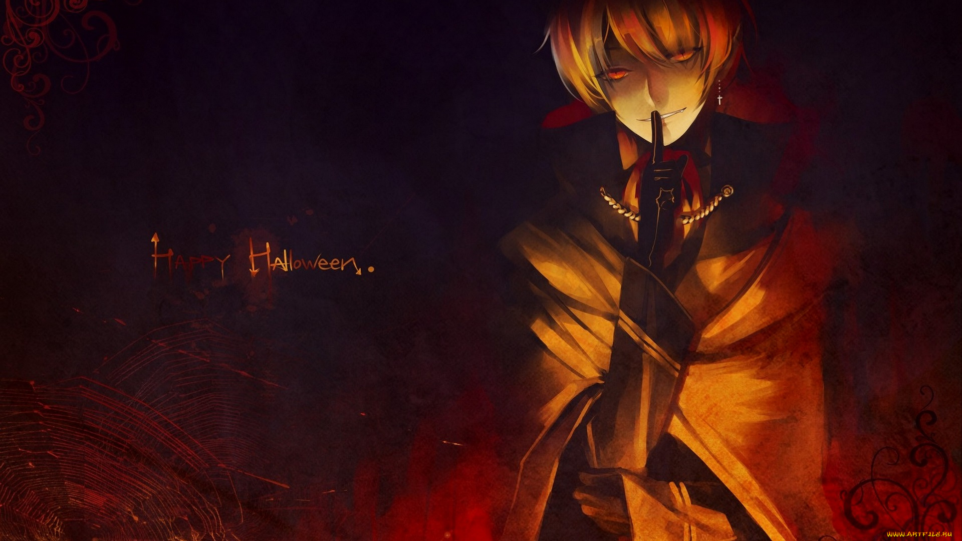 аниме, магия, , колдовство, , halloween, хеллоуин