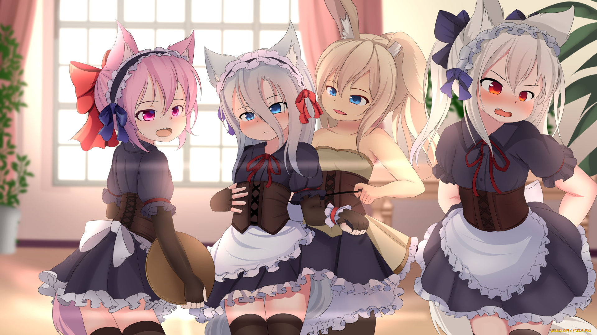 аниме, животные, , существа, hotel01