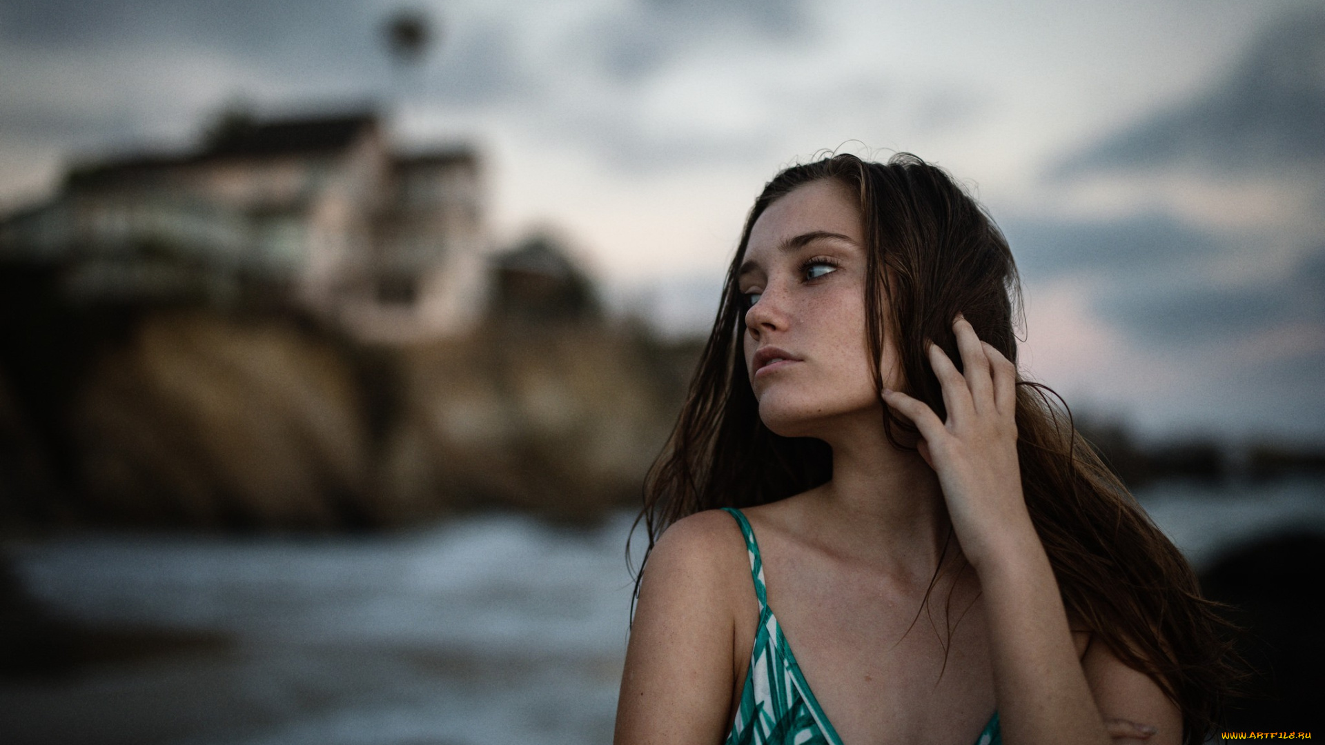 девушка, девушки, -unsort, , брюнетки, темноволосые, модель