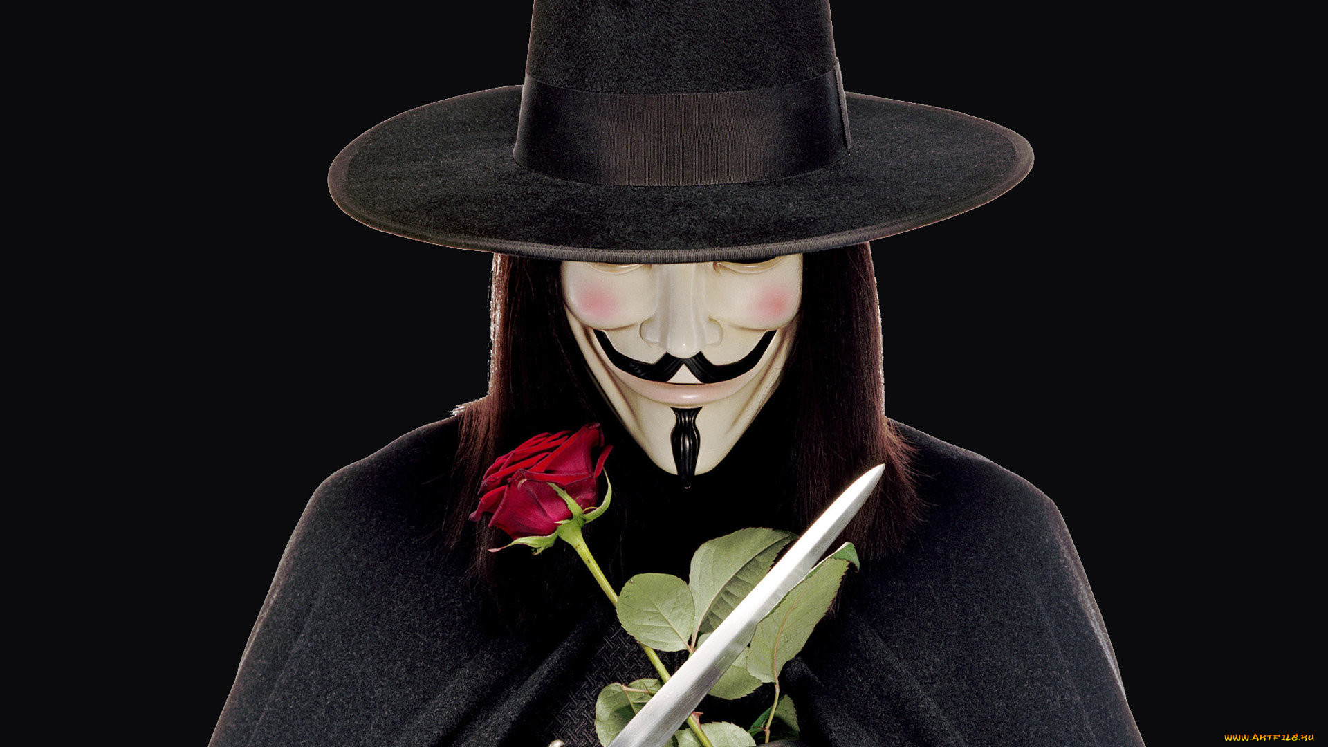 кино, фильмы, v, for, vendetta, вендетта