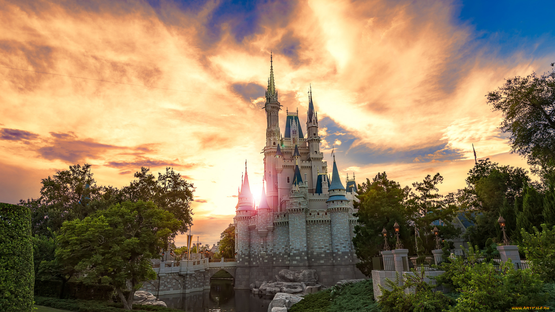 magic, kingdom, города, диснейленд, простор