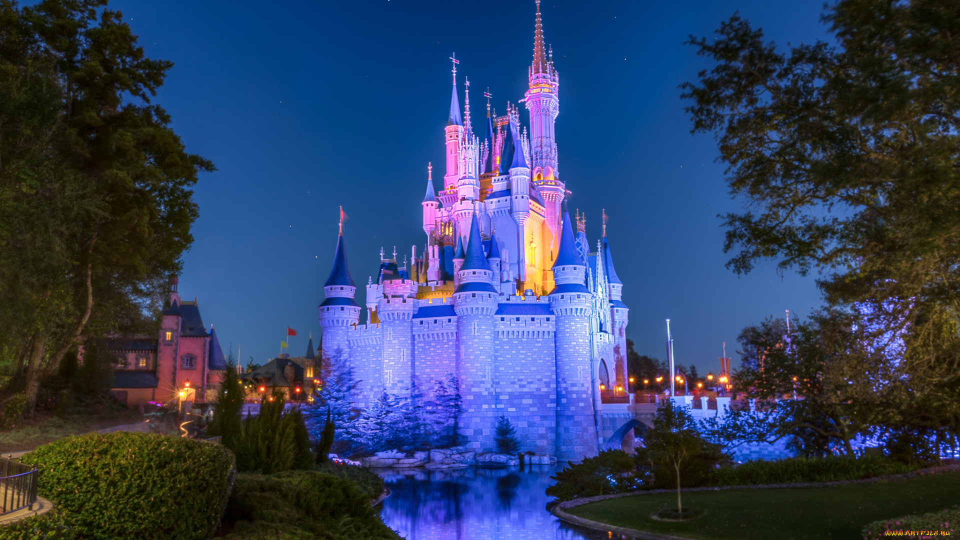 magic, kingdom, города, диснейленд, простор