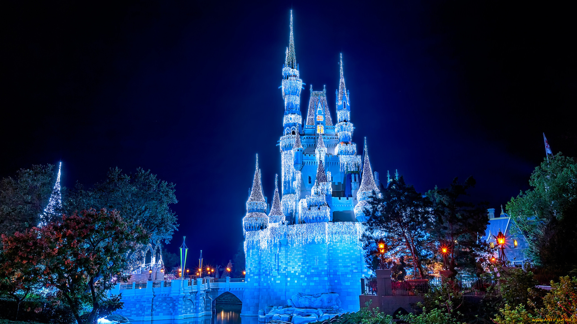 magic, kingdom, города, диснейленд, простор