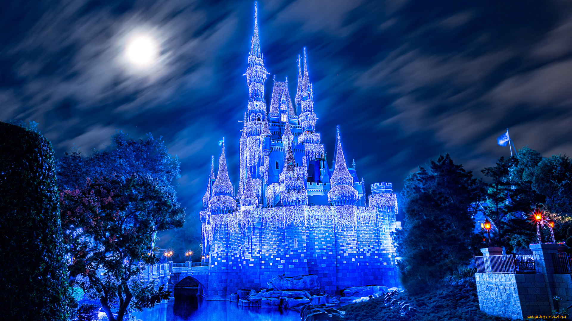 magic, kingdom, города, диснейленд, простор