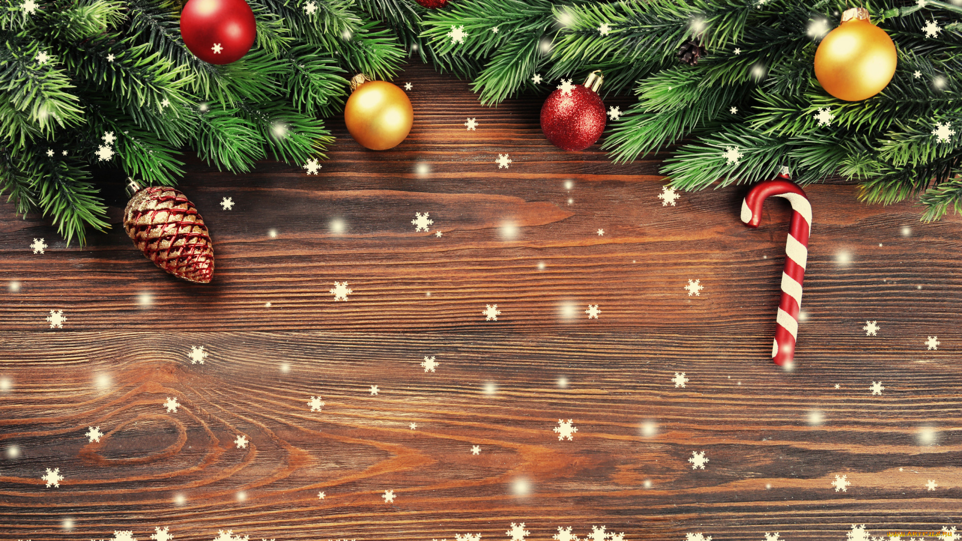 праздничные, украшения, ёлка, снежинки