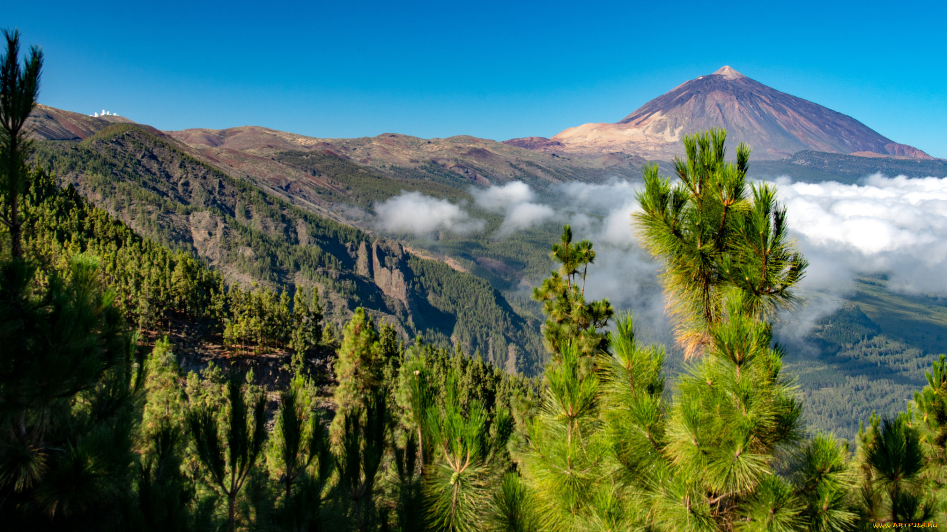 природа, горы, простор