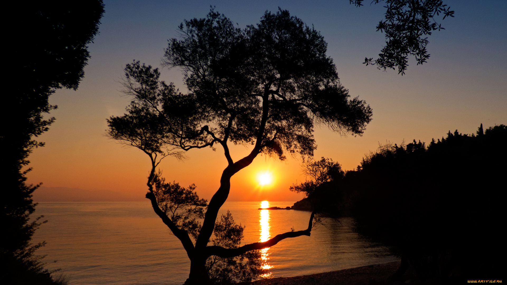 природа, водопады, простор