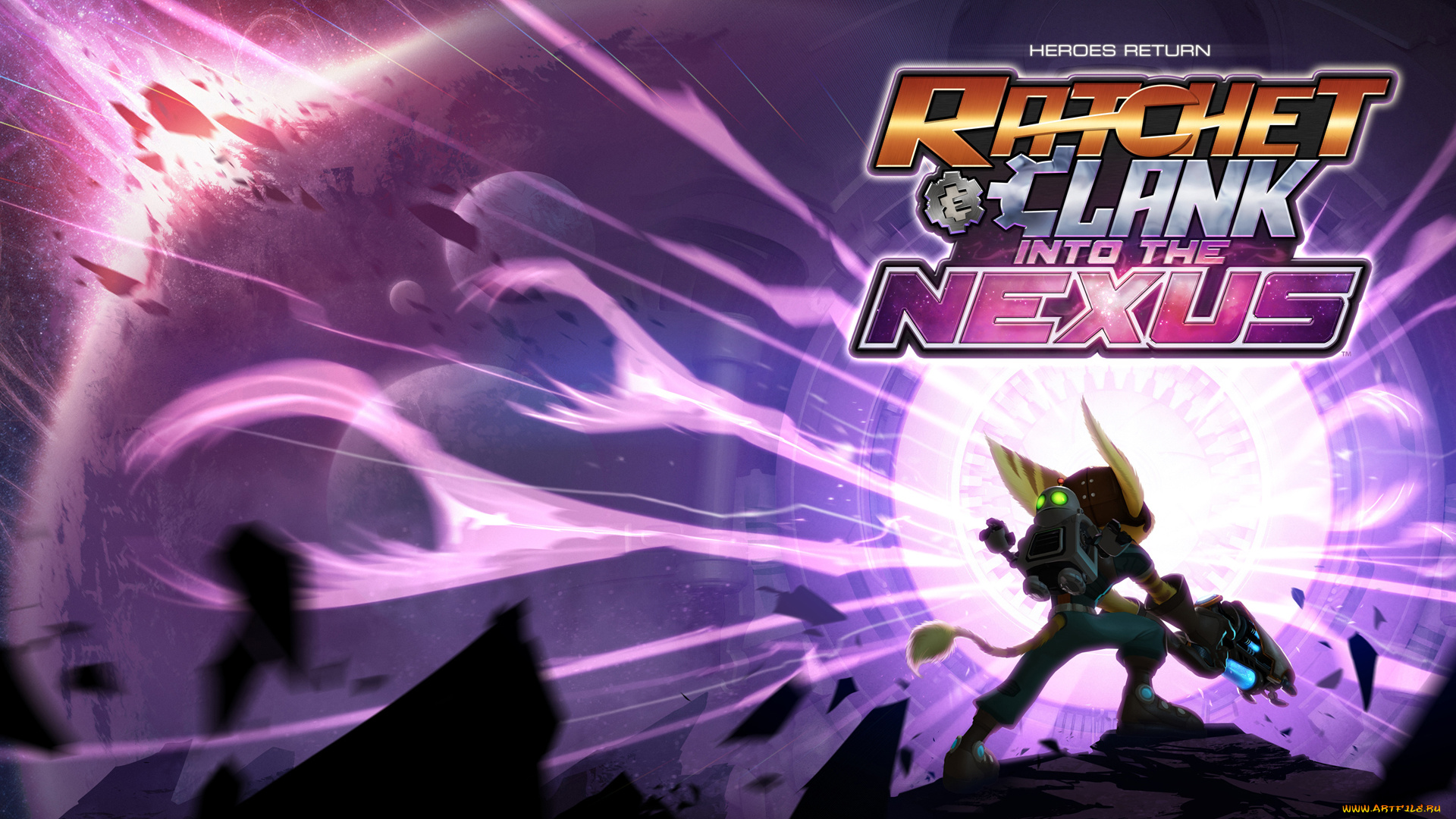 ratchet, &, clank, , into, the, nexus, видео, игры, персонаж