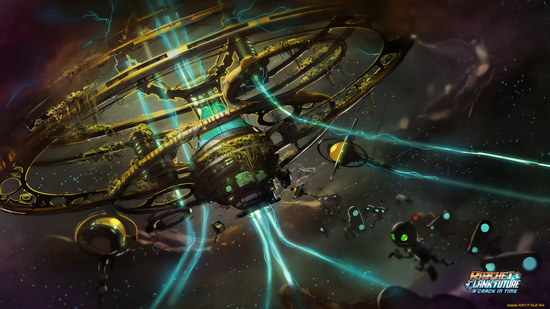 ratchet, &, clank, future, , a, crack, in, time, видео, игры, персонаж