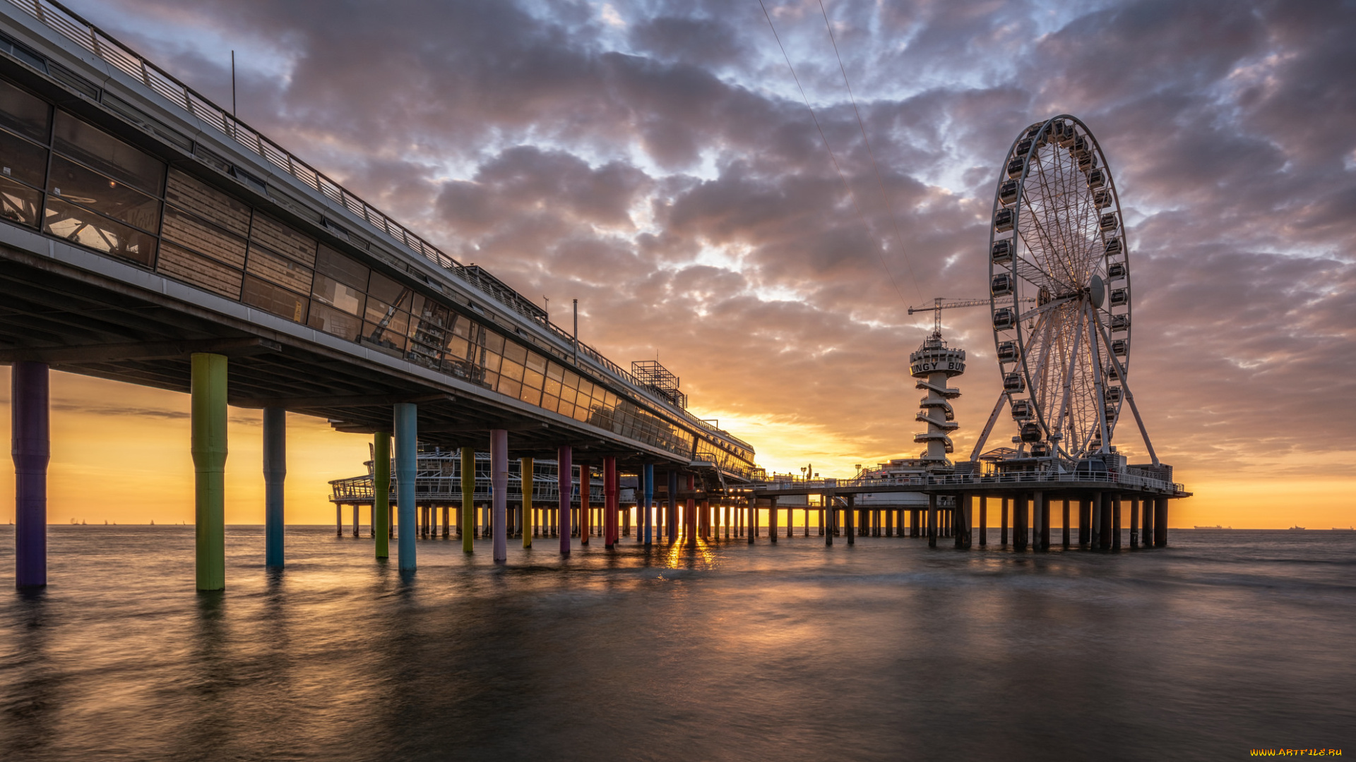 scheveningen, города, -, улицы, , площади, , набережные, простор