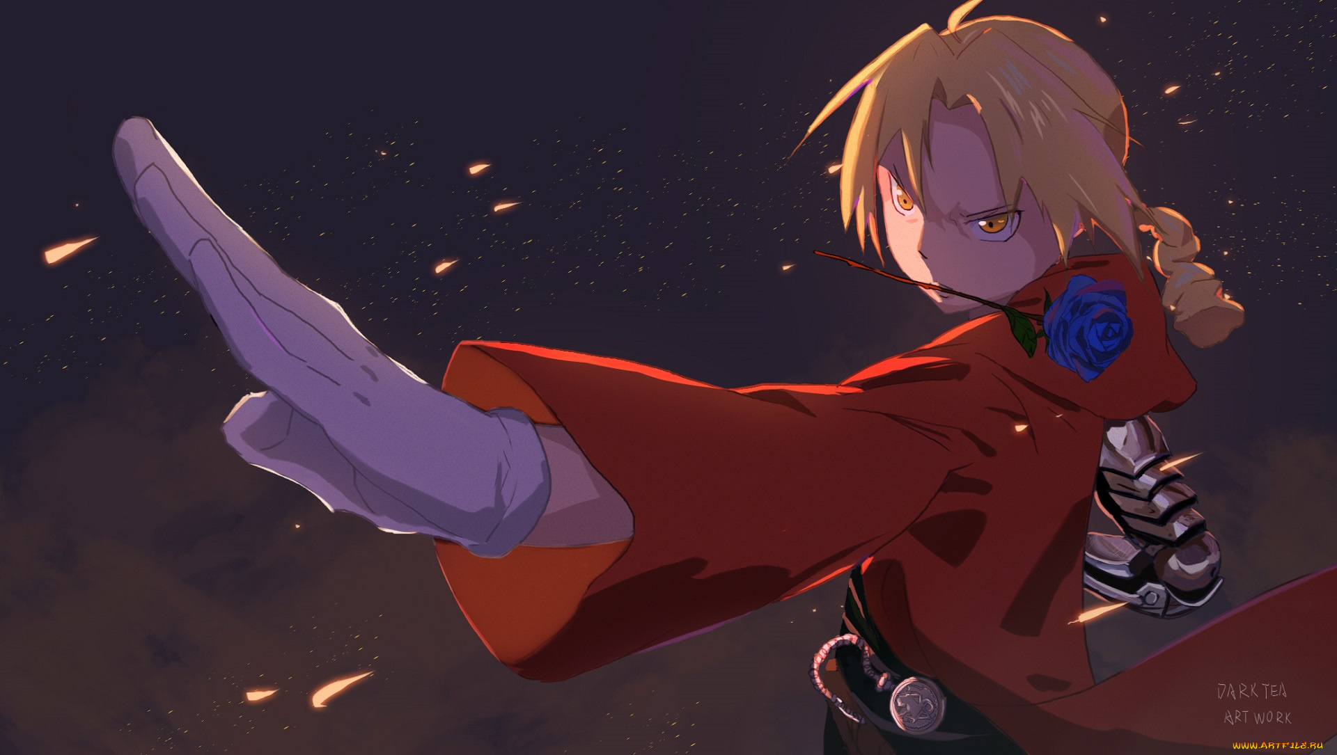 аниме, fullmetal, alchemist, стальной, алхимик