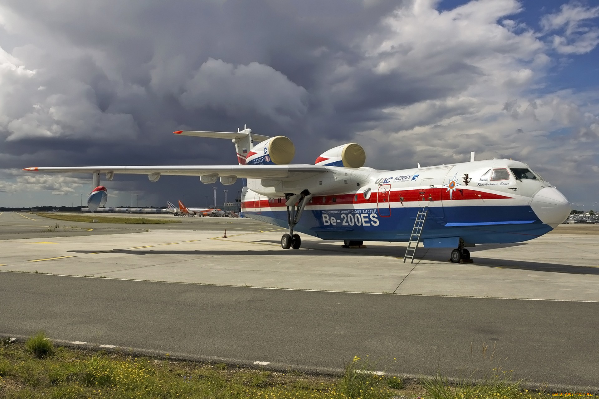 beriev, be-200, авиация, самолёты, амфибии, авиалайнер