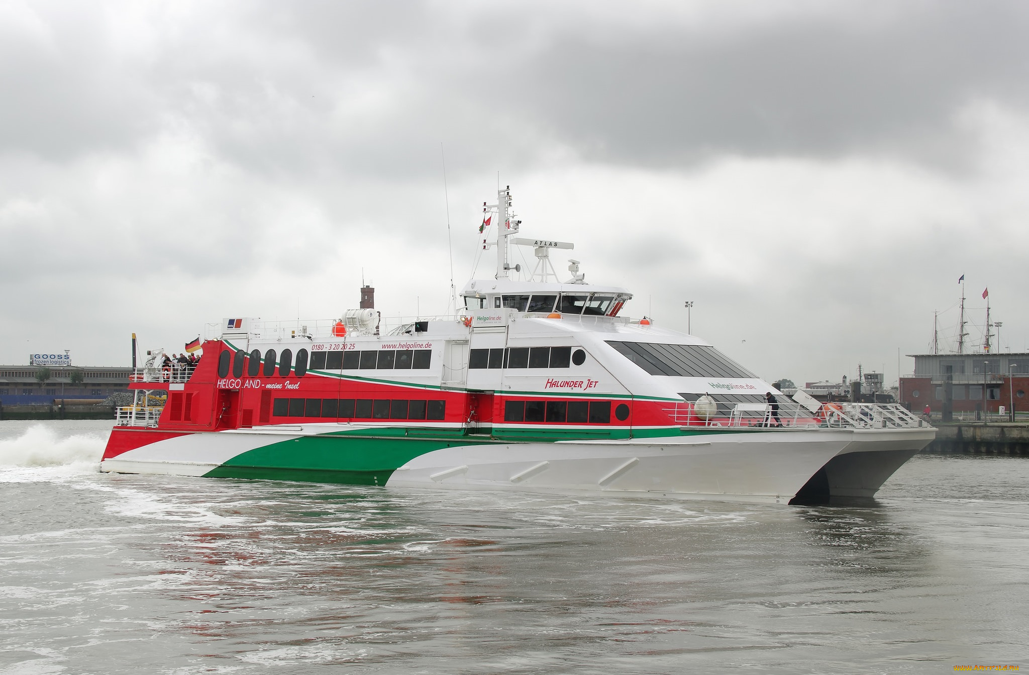 корабли, катамараны, и, тримараны, теплоход