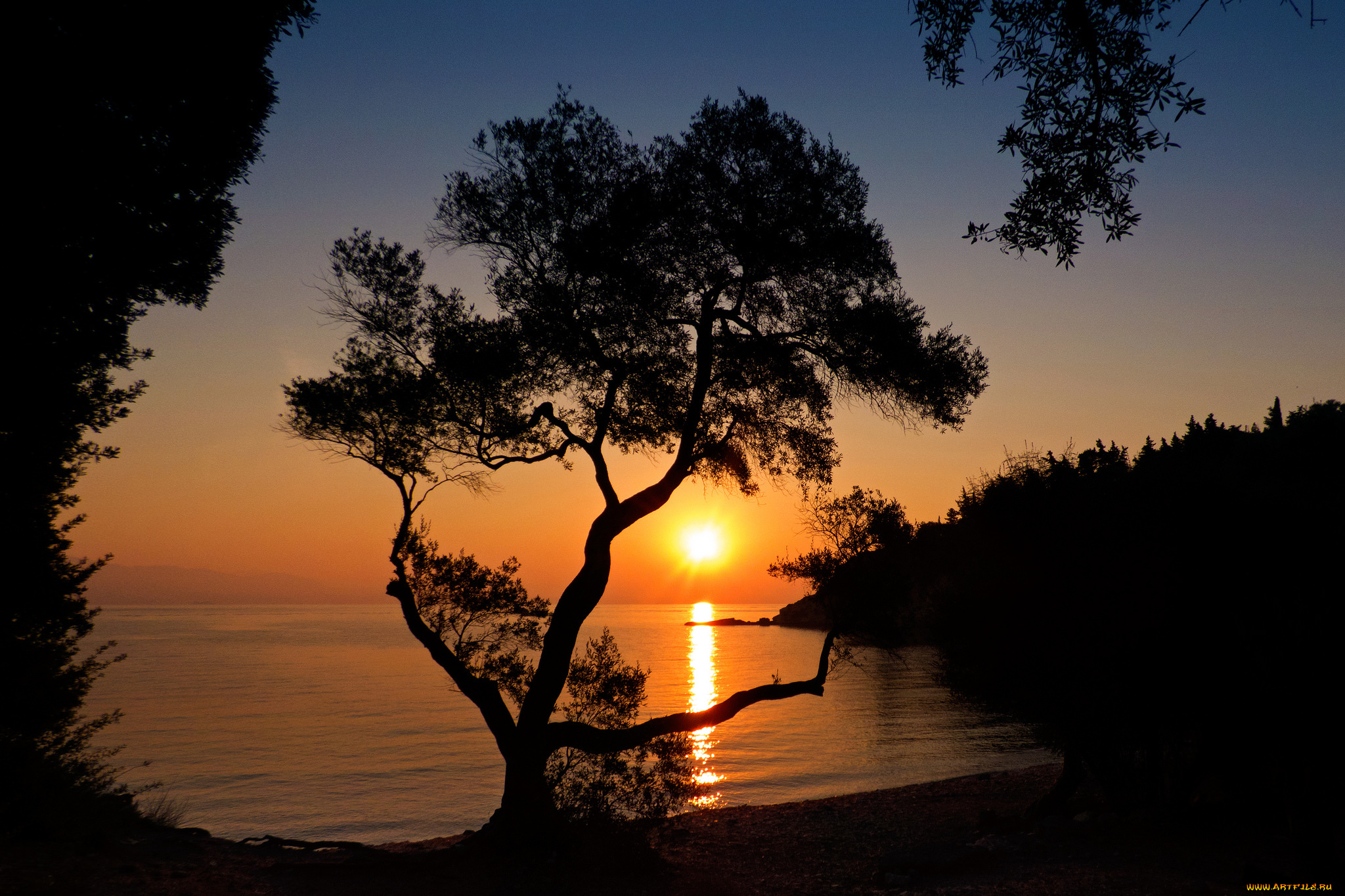 природа, водопады, простор