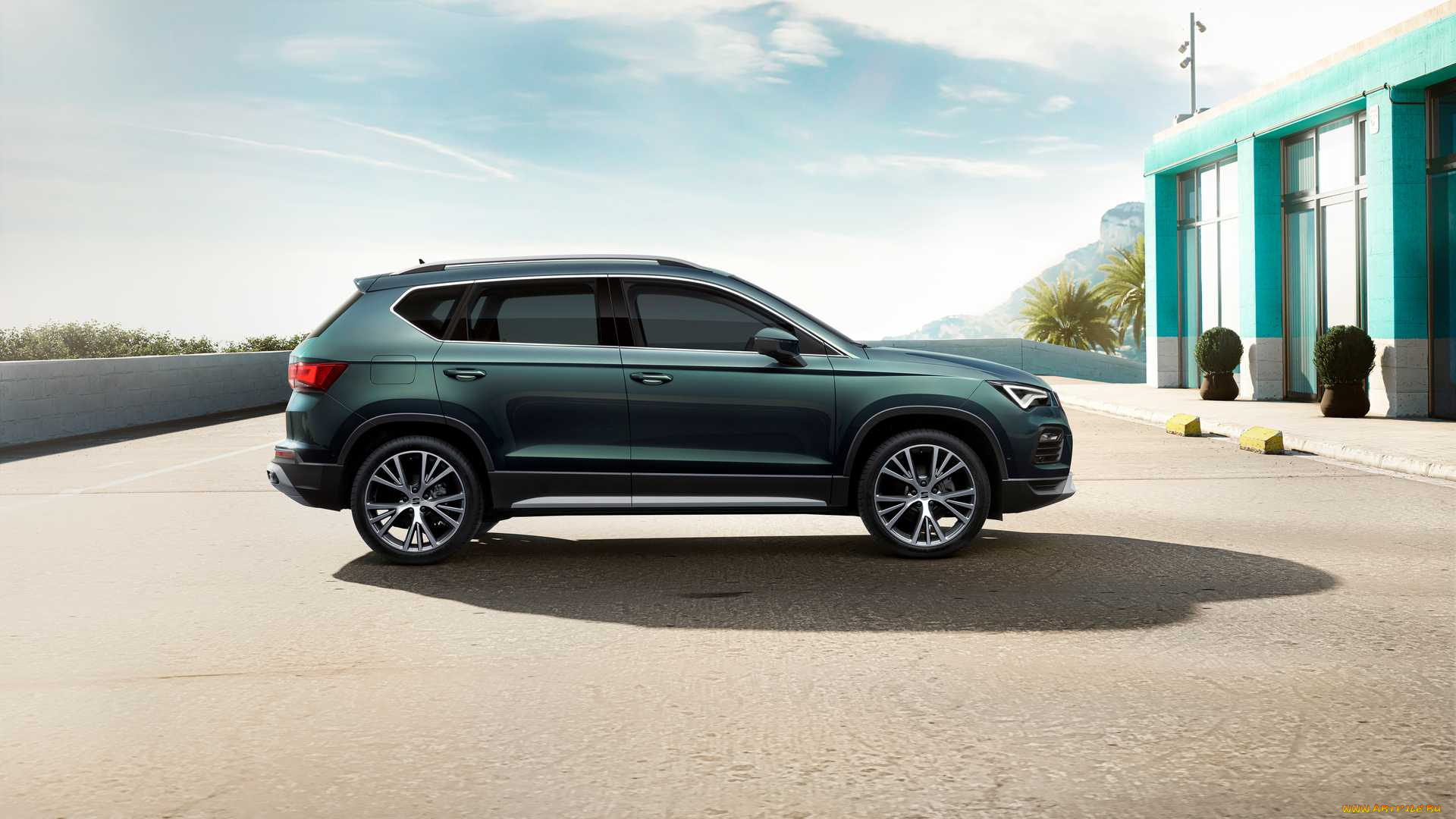 2021, seat, ateca, автомобили, seat, кроссовер, 2021, ateca, профиль, джип