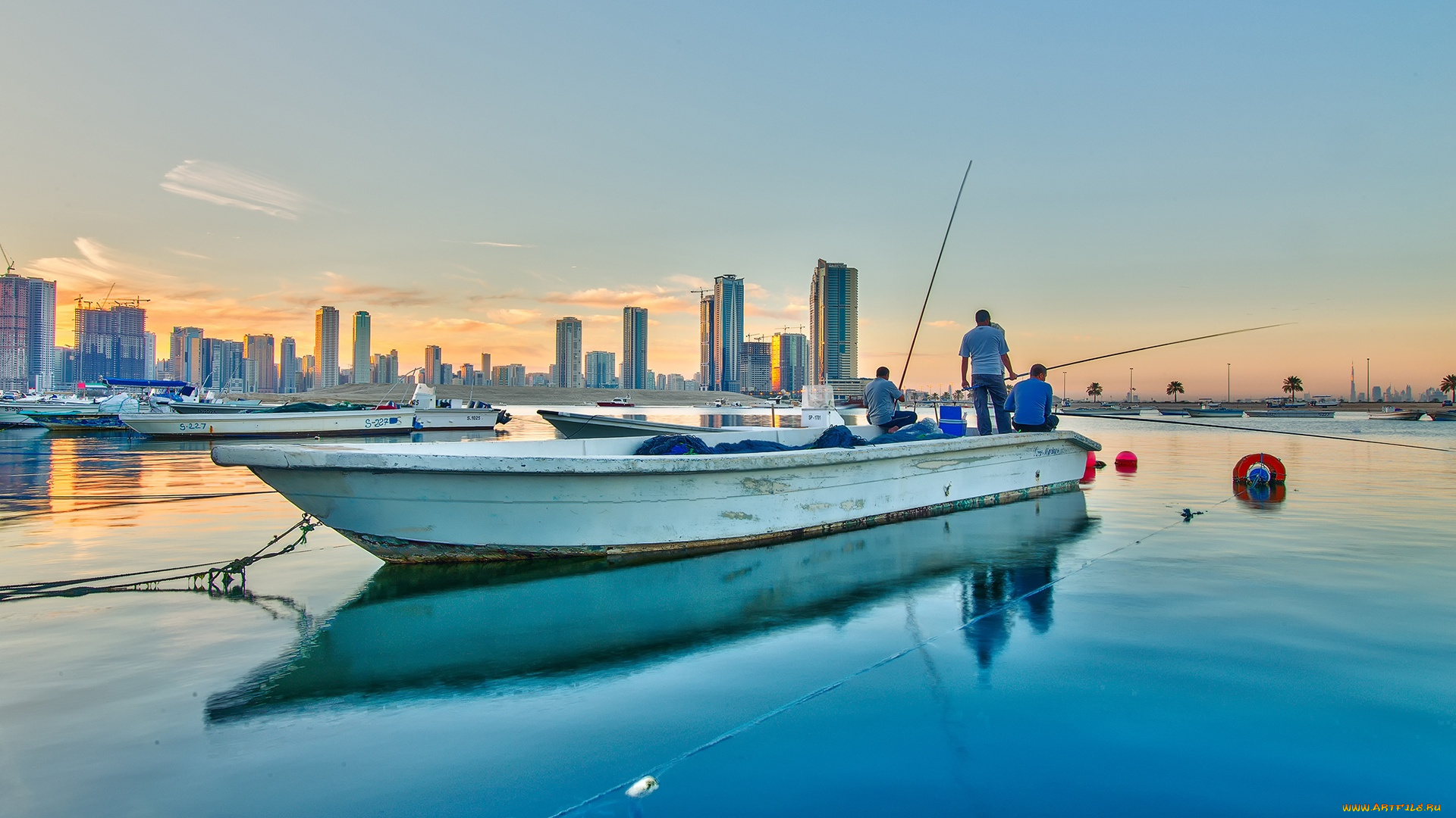 корабли, моторные, лодки, шарджа, оаэ